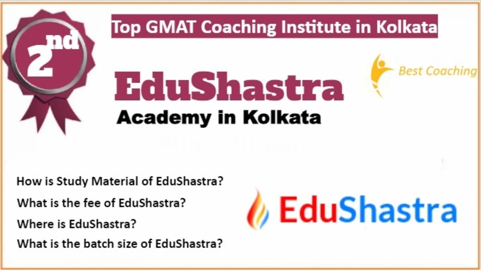 Rank 2 Top GMAT Coaching in Kolkata
