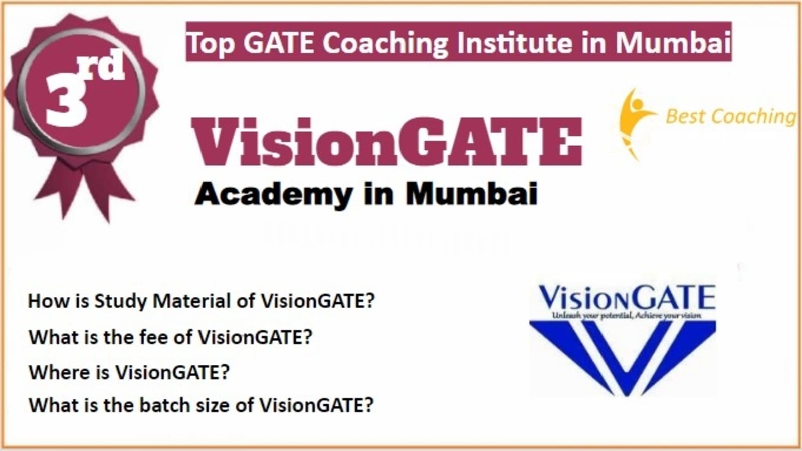 Rank 3 Best GATE Coaching in Mumbai