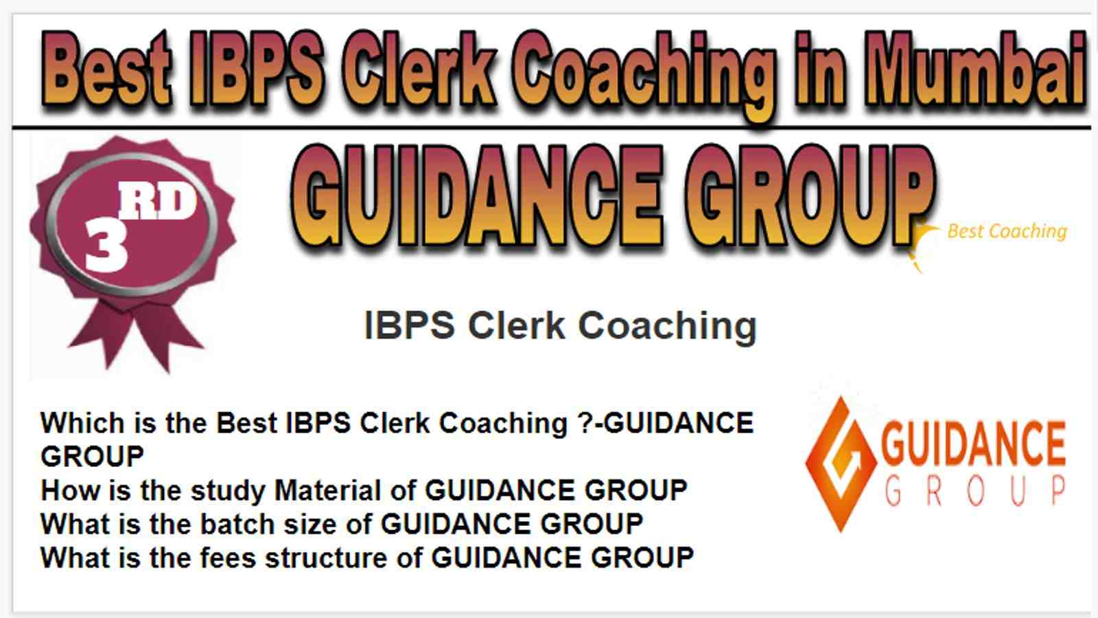 Rank 3 Best IBPS Clerk Coaching in Mumbai