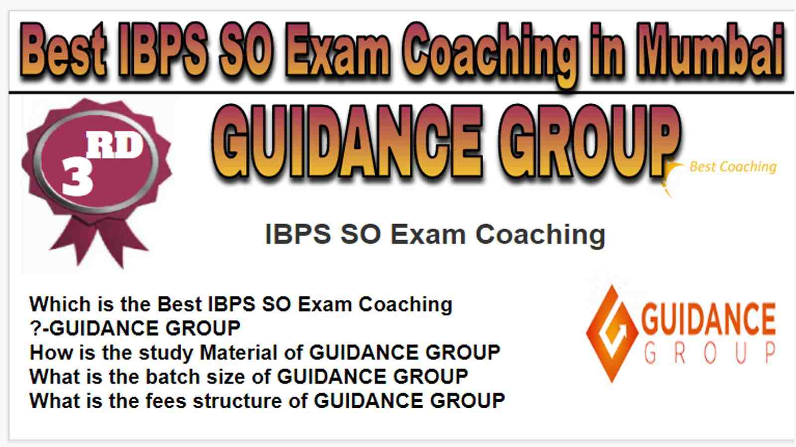 Rank 3 Best IBPS SO Exam Coaching in Mumbai