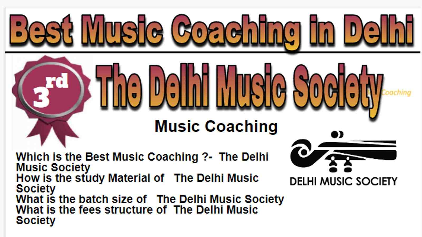 Rank 3 Best Music Coaching in Delhi