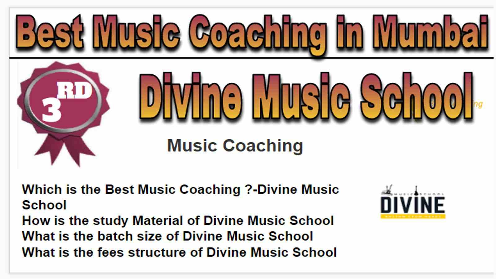 Rank 3 Best Music Coaching in Mumbai