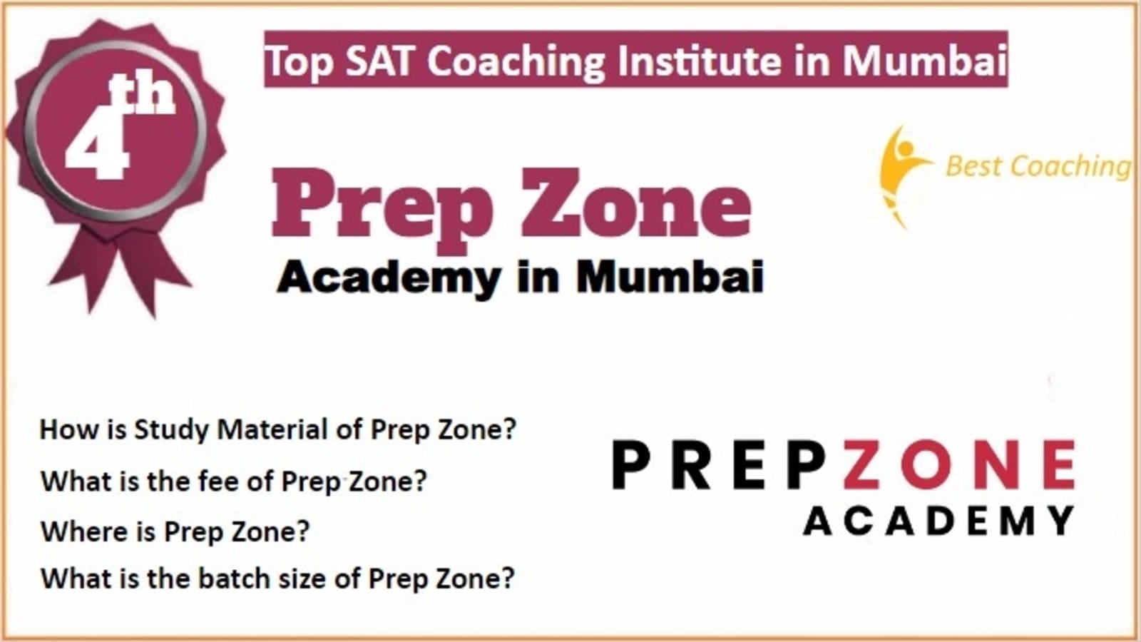 Rank 4 Best SAT Coaching in Mumbai