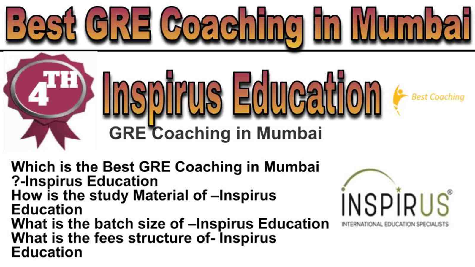 Rank 4 best GRE coaching in Mumbai Rank 4 best GRE coaching in Mumbai