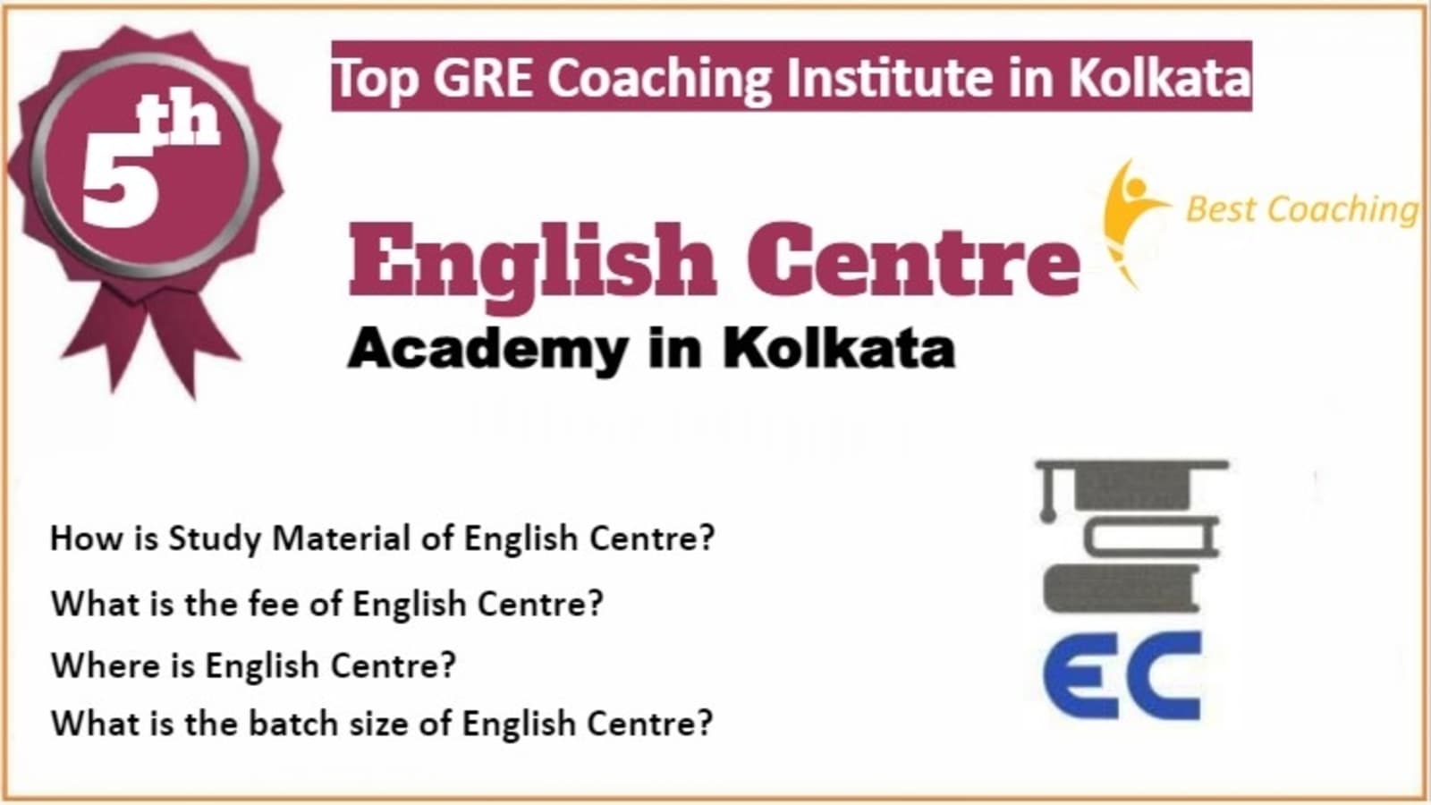 Rank 5 Best GRE Coaching in Kolkata