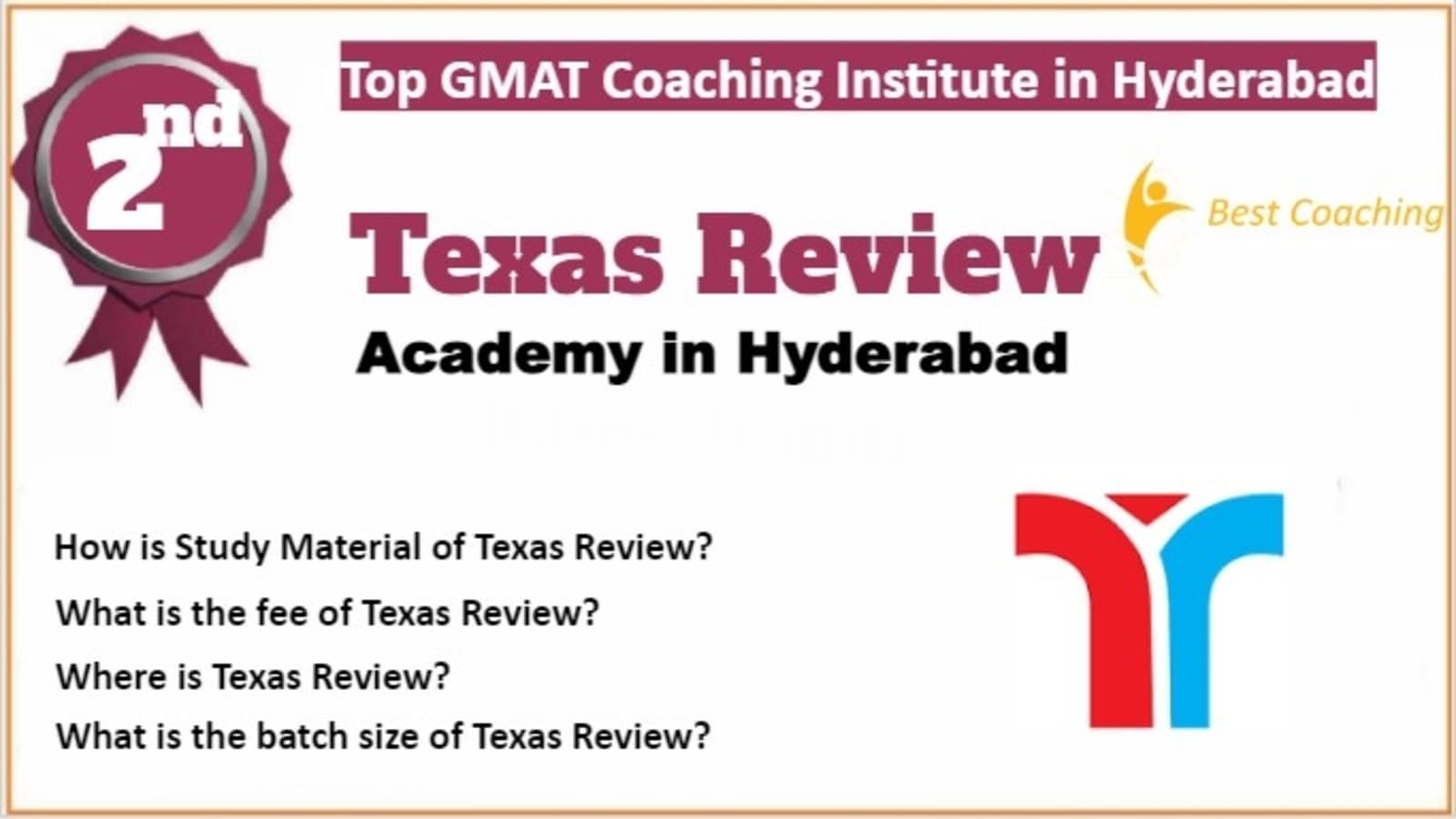 Rank 2 Top GMAT Coaching in Hyderabad
