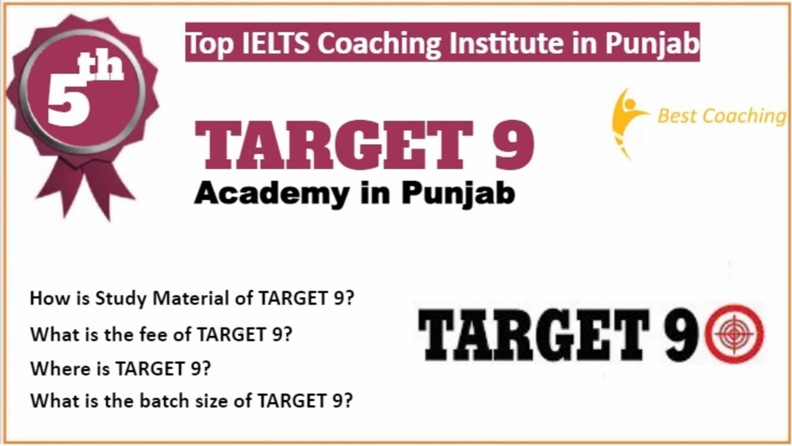 Rank 5 Best IELTS Coaching in Punjab