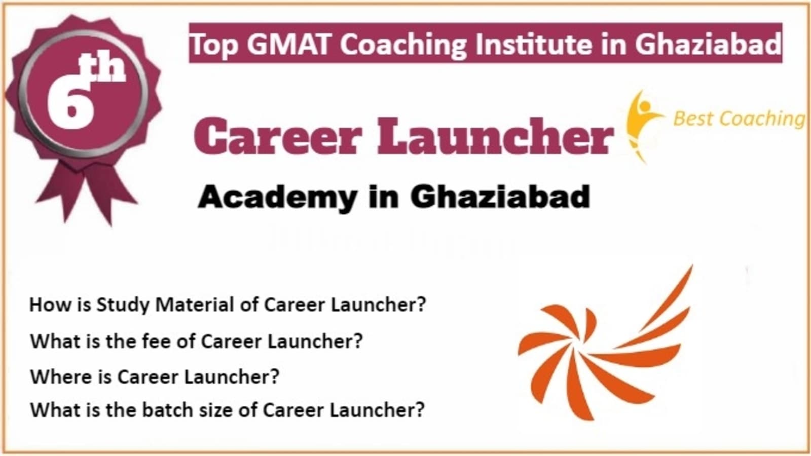 Rank 6 Best GMAT Coaching in Ghaziabad