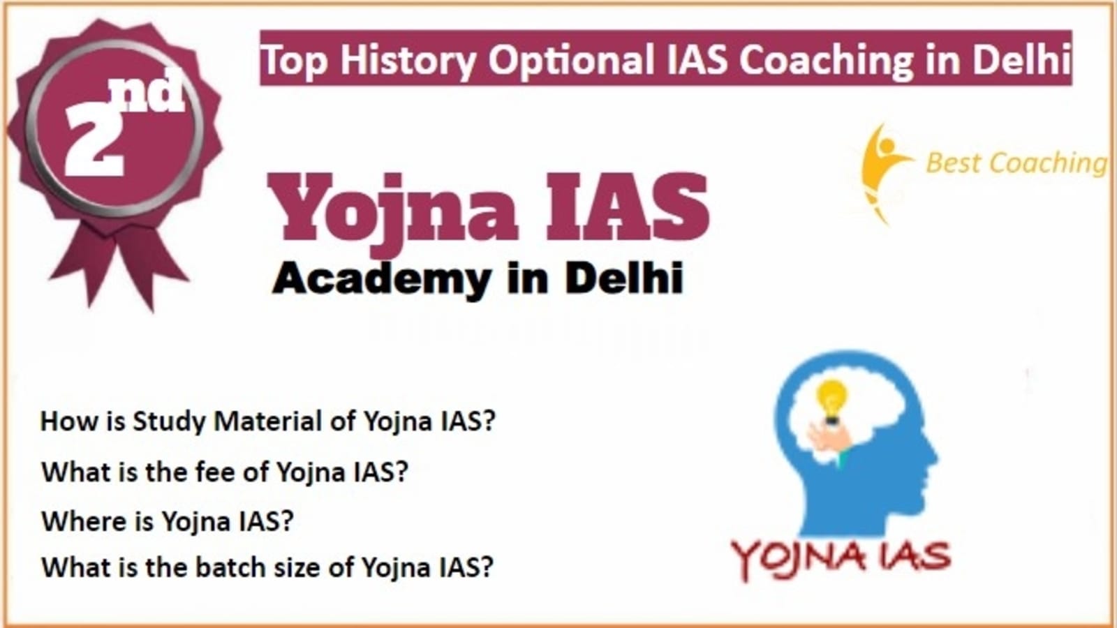 Rank 2 Best History Optional IAS Coaching. 2nd Best History Optional IAS Coaching in Delhi Rank 2 Best History Optional IAS Coaching