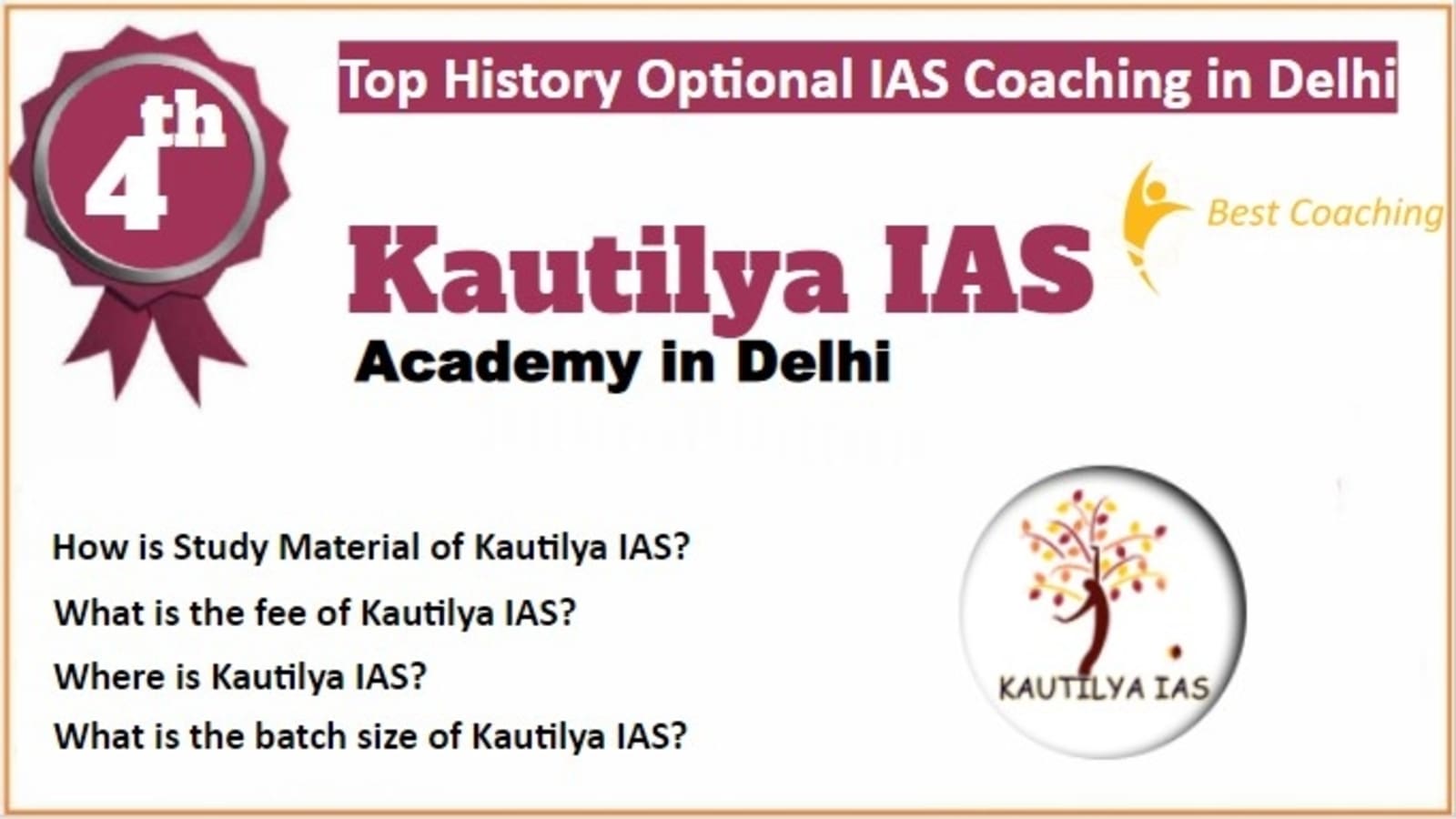 Rank 4 Best History Optional IAS Coaching. 4th Best History Optional IAS Coaching in Delhi Rank 4 Best History Optional IAS Coaching