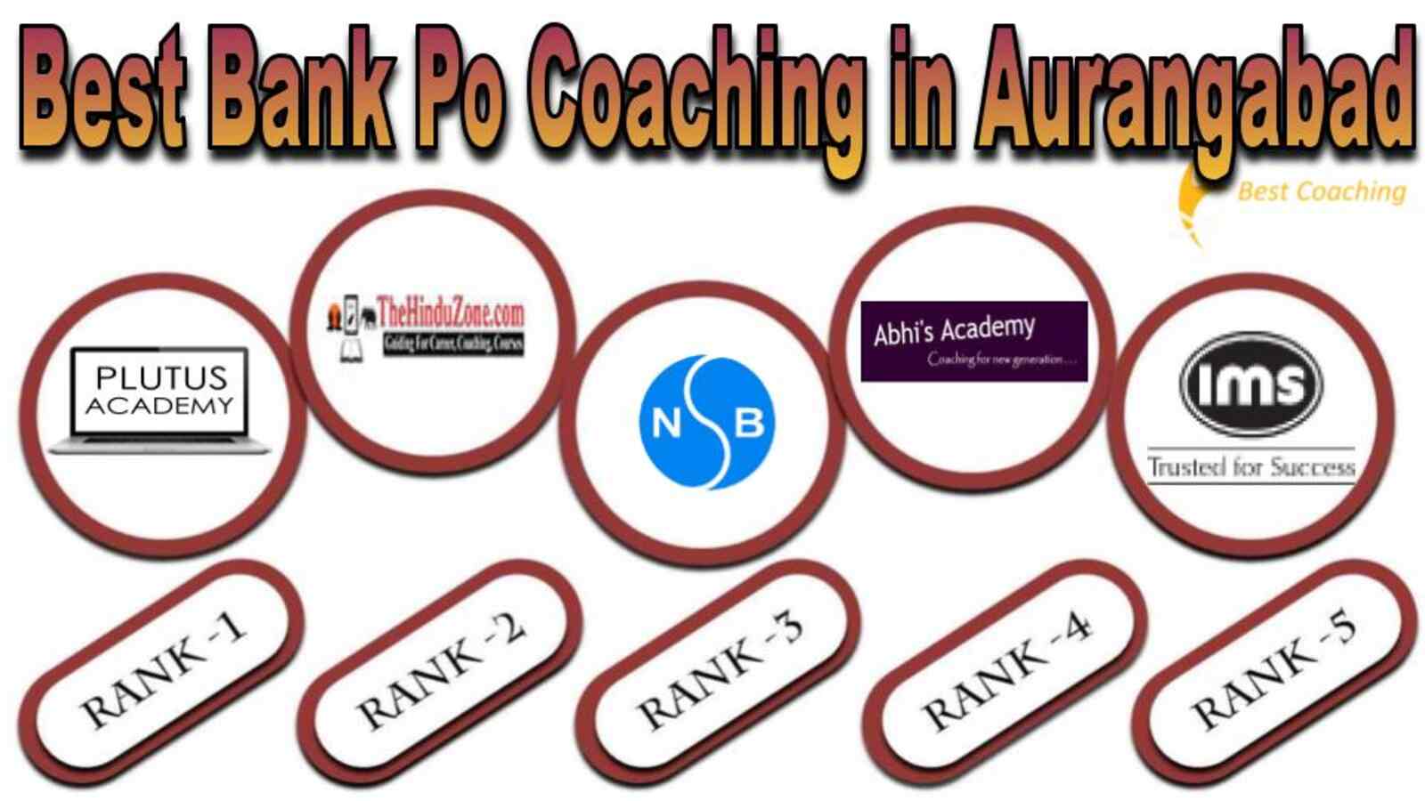 BEST BANK PO COACHING IN AURANGABAD