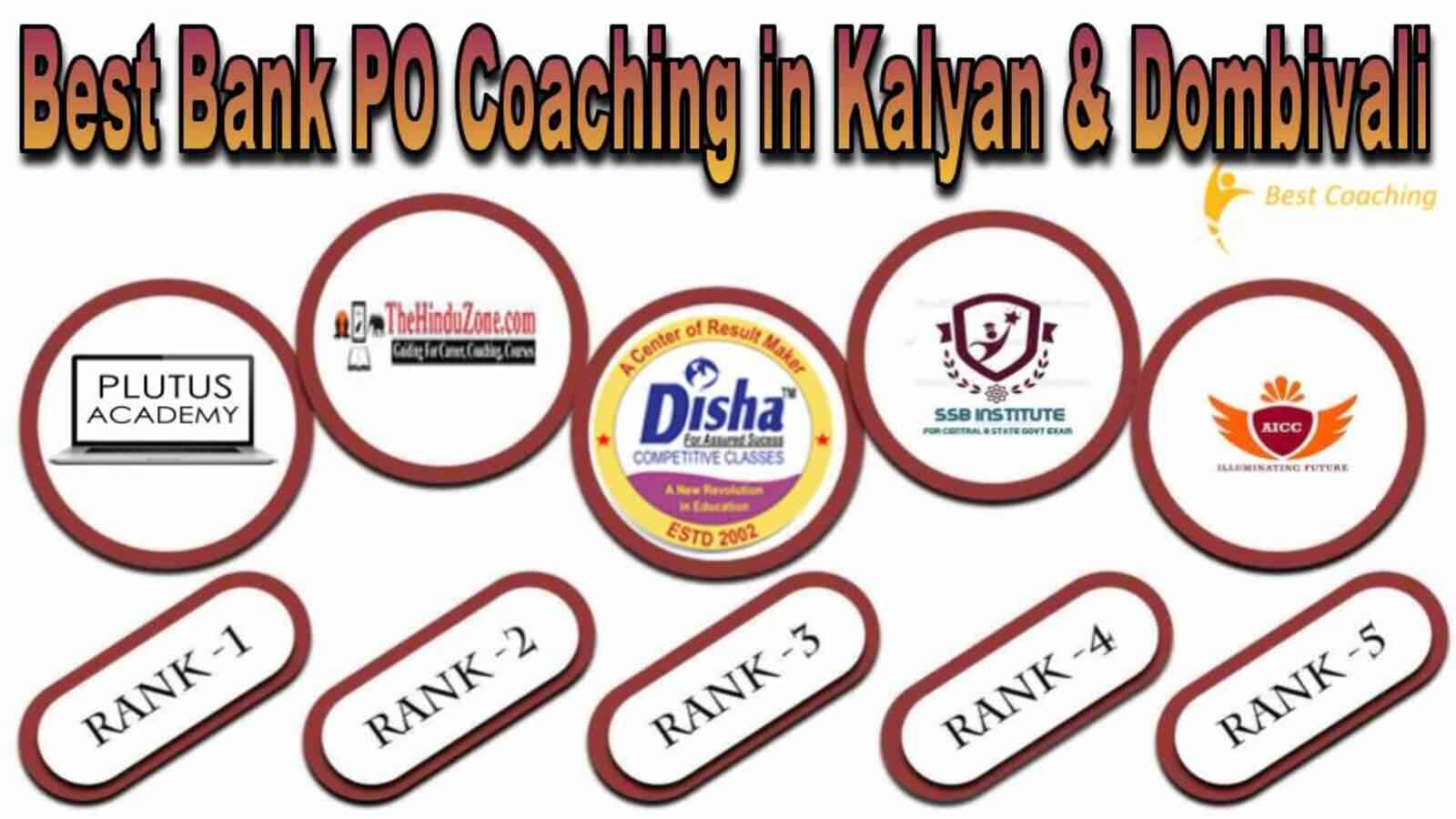 BEST BANK PO COAHING IN KALYAN & DOMBIVALI