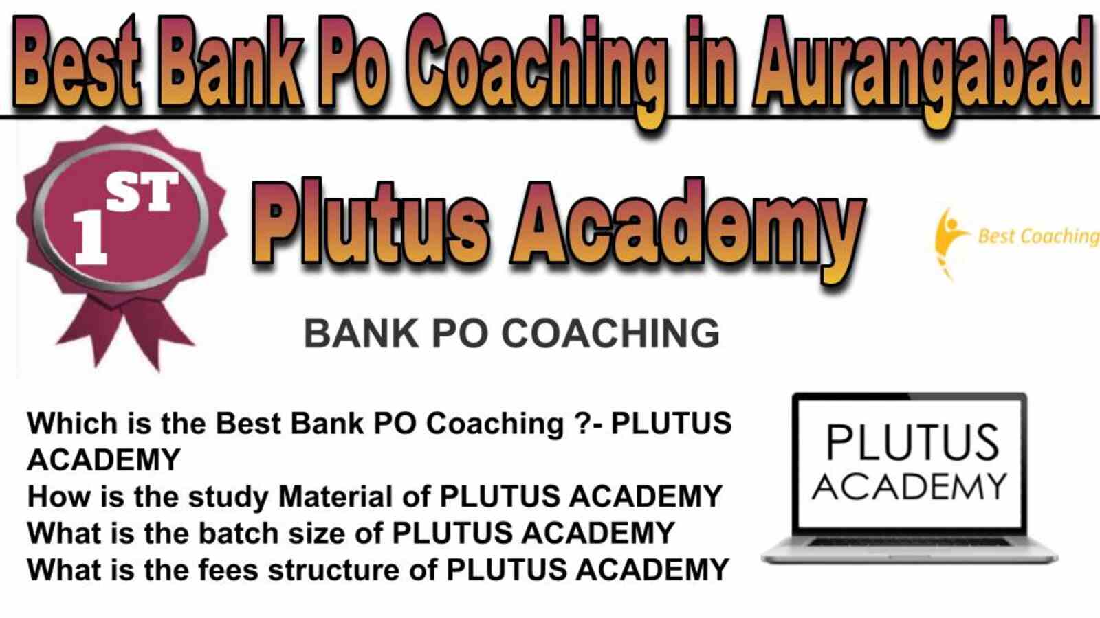RANK 1 BEST BANK PO COACHING IN AURANGABAD
