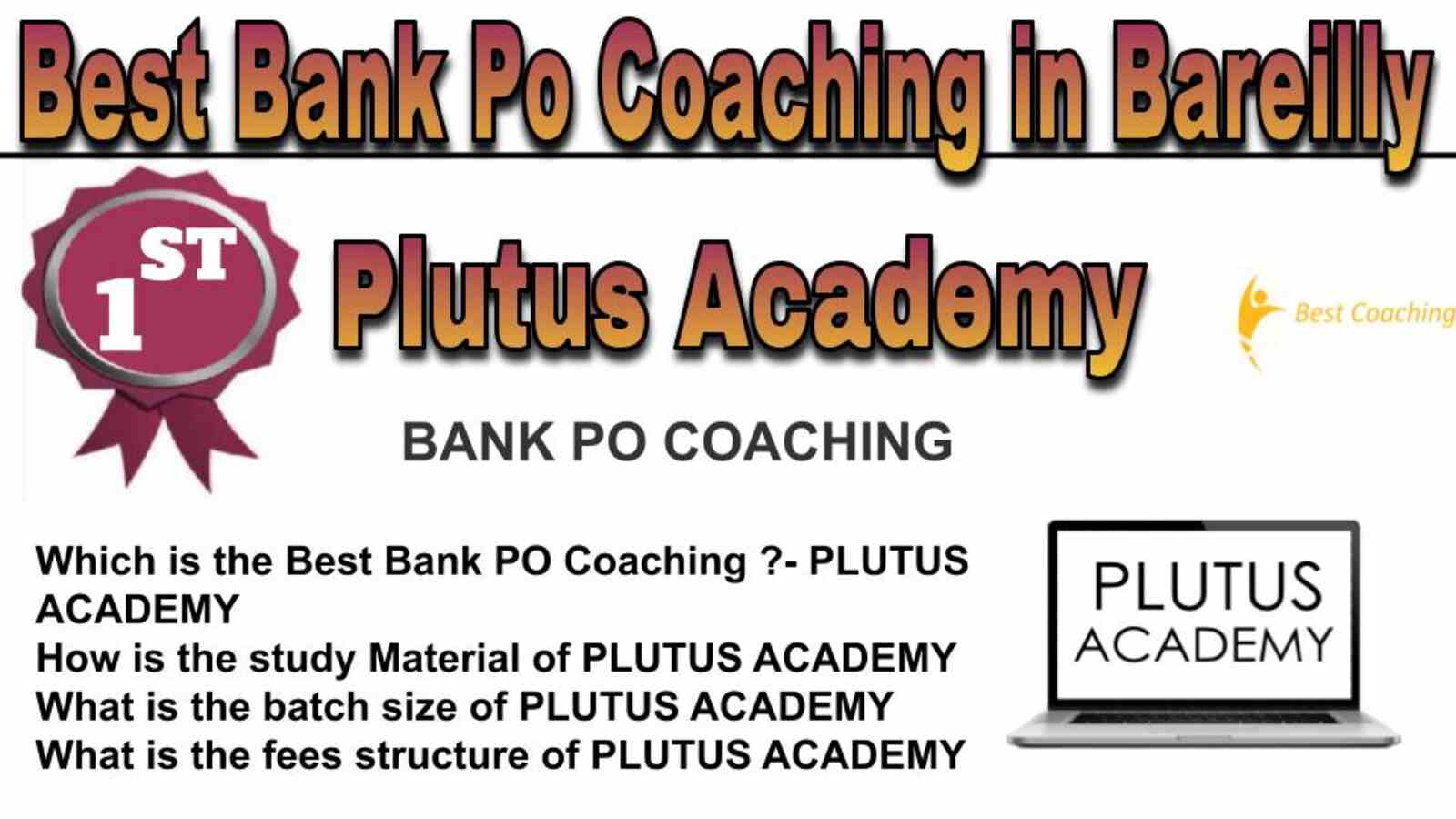 Rank 1 best bank po coaching in Bareilly