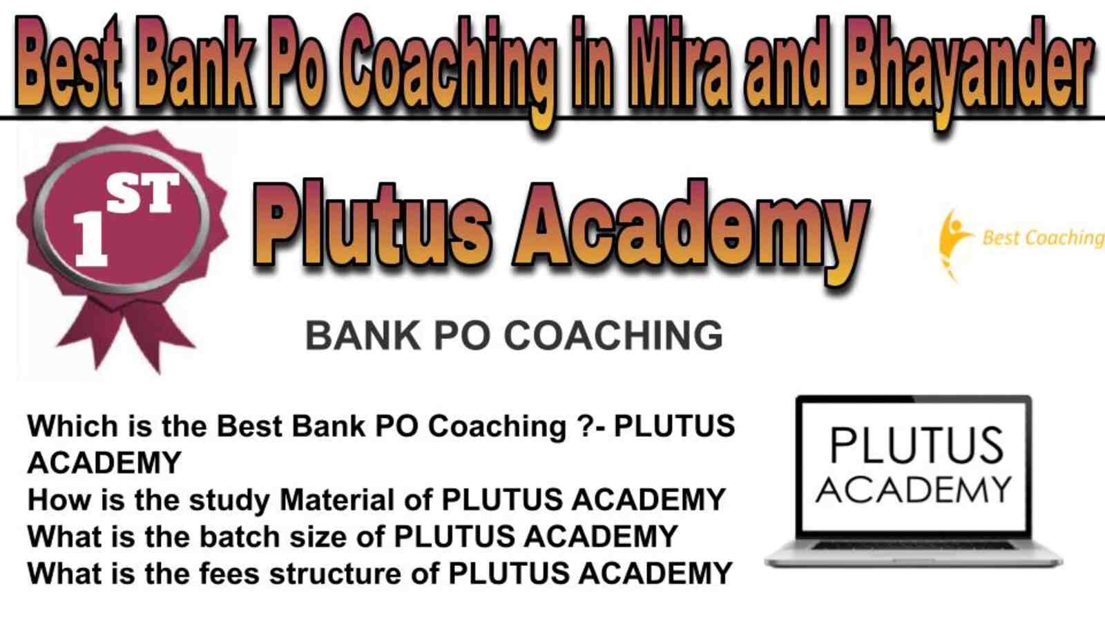 Rank 1 best bank po coaching in Mira and Bhayander