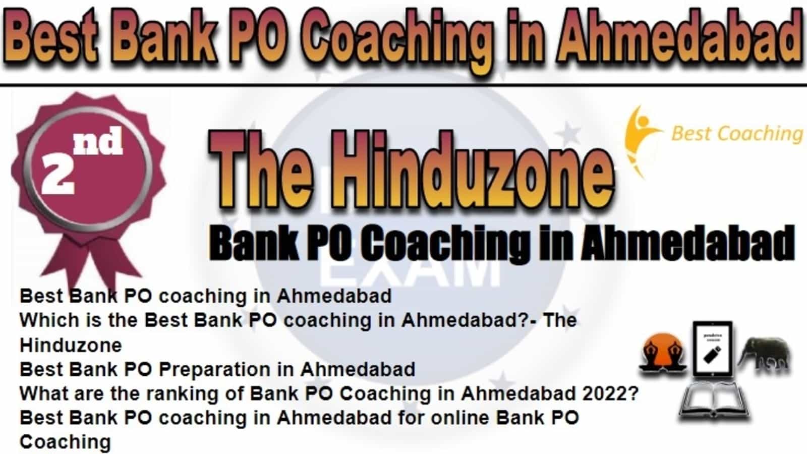 Rank 2 Best Bank PO Coaching in Ahmedabad