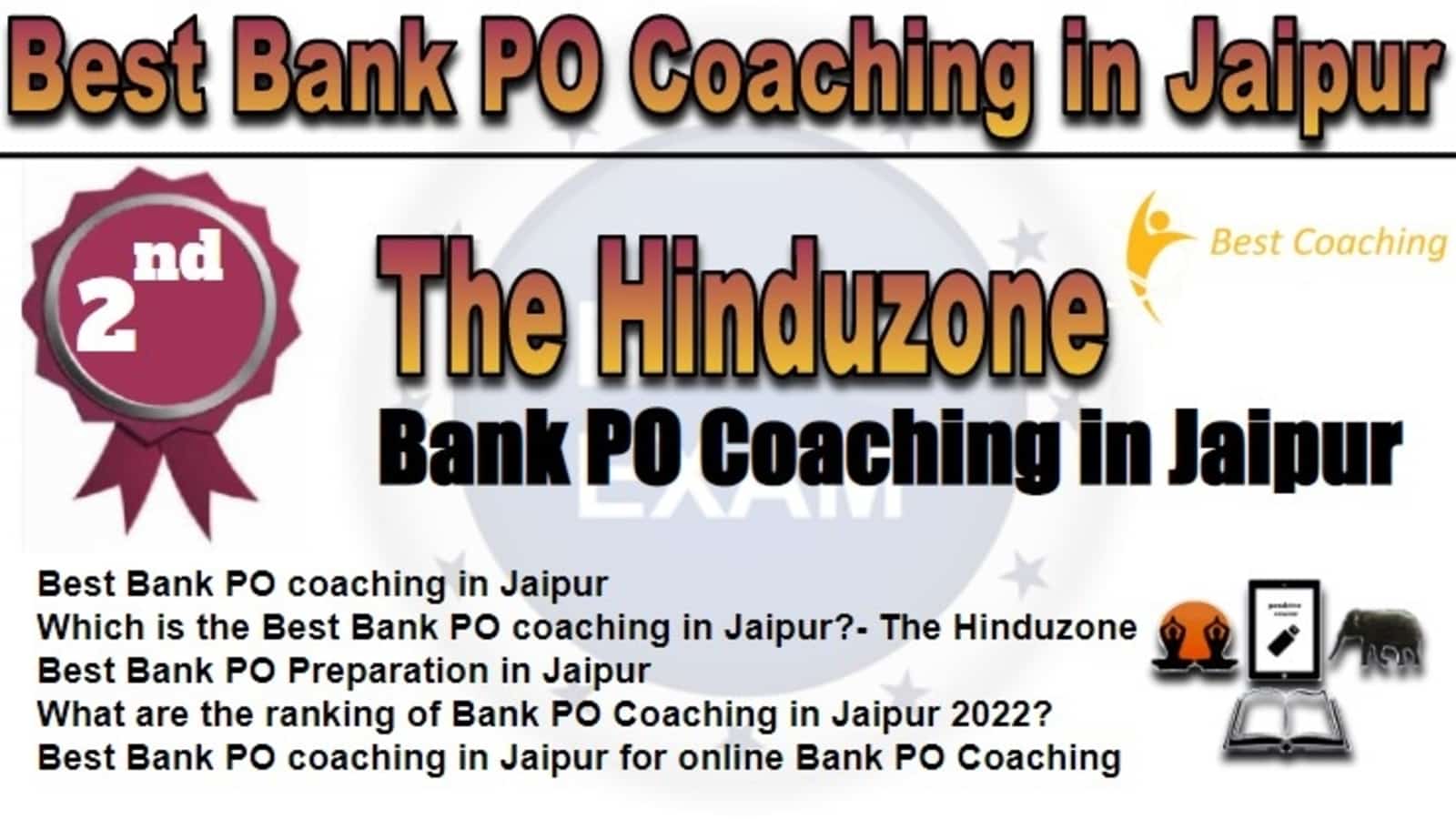 Rank 2 Best Bank PO Coaching in Jaipur