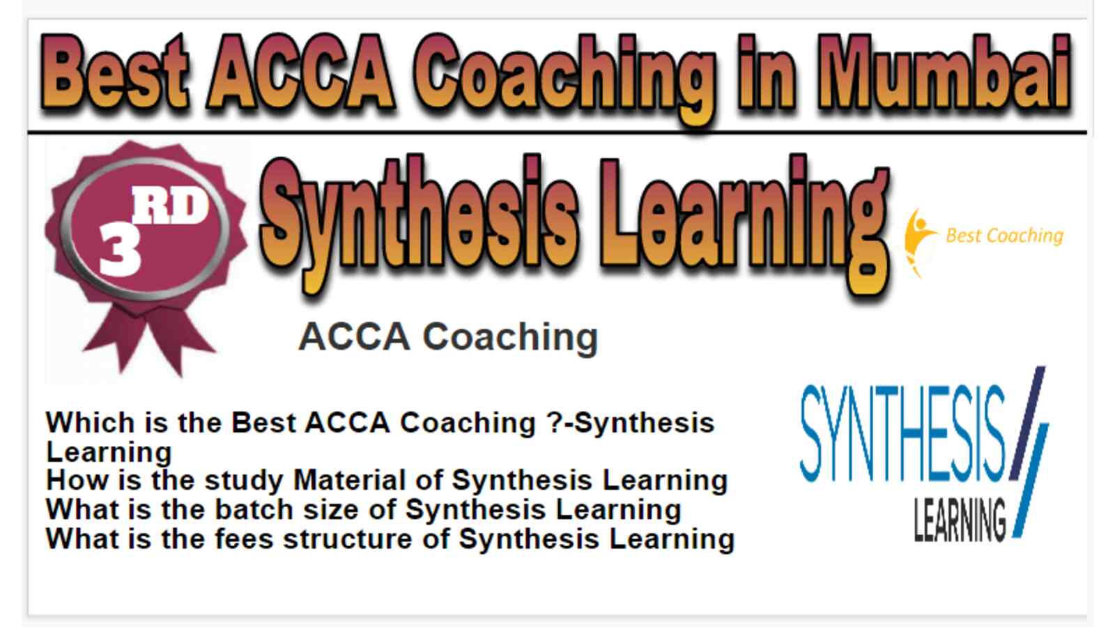 Rank 3 Best ACCA Coaching in Mumbai