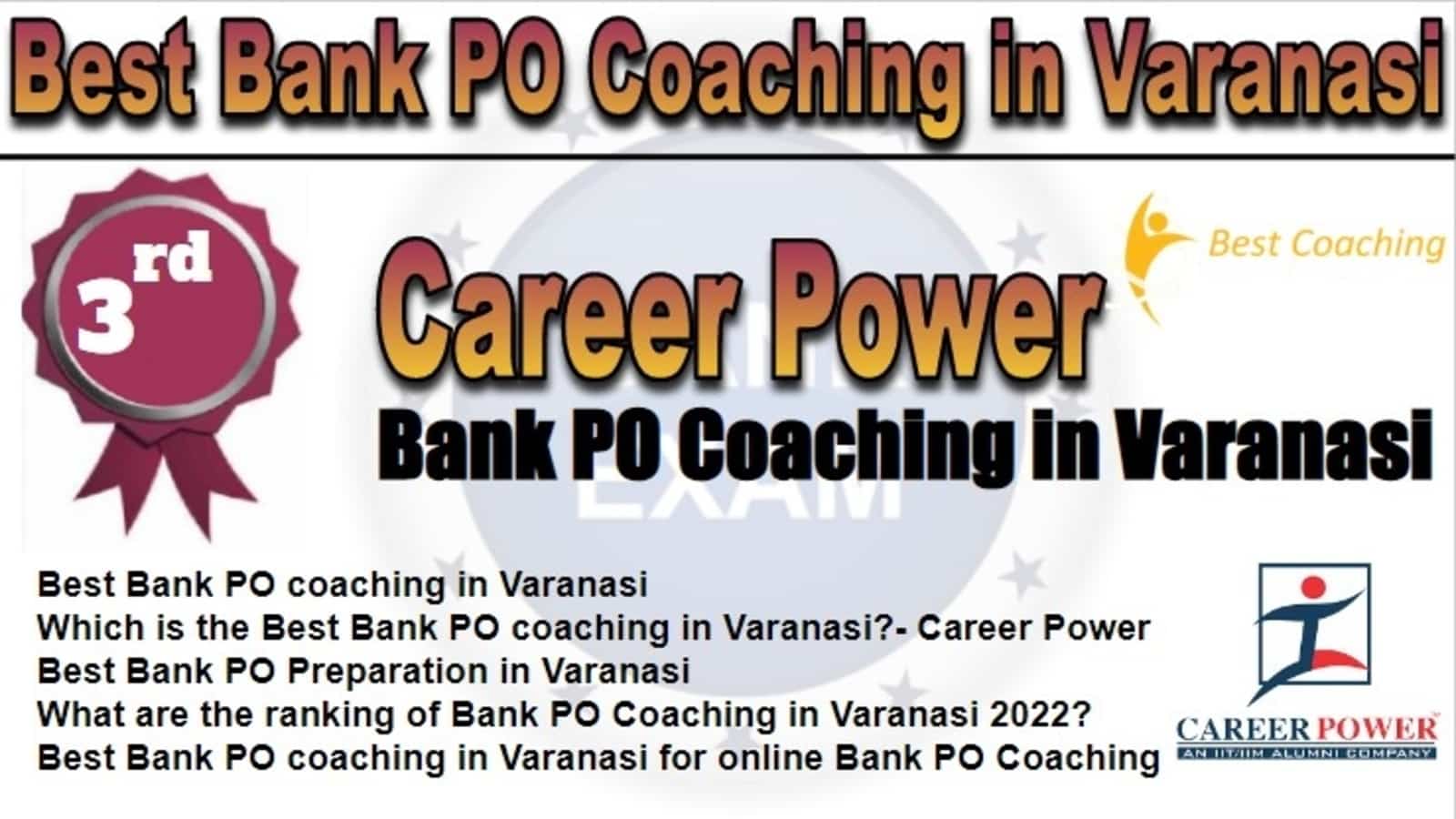 Rank 3 Best Bank PO Coaching in Varanasi