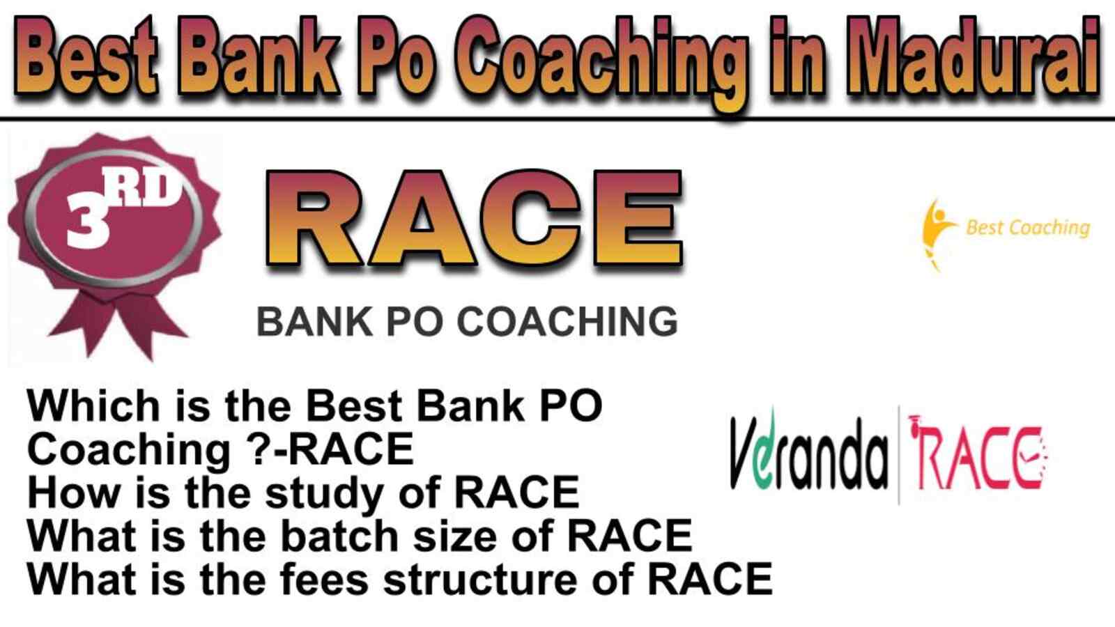 Rank 3 Best bank po coaching in Madurai