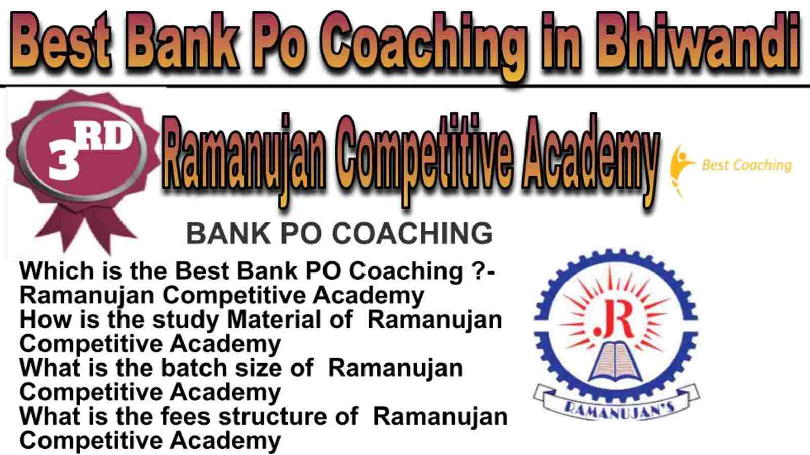 Rank 3 best bank po coaching in Bhiwandi Rank 3 best bank po coaching in Bhiwandi