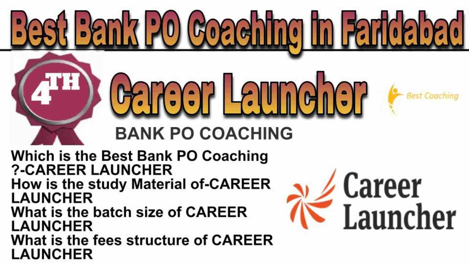 Rank 4 BEST BANK PO COACHING IN FARIDABAD