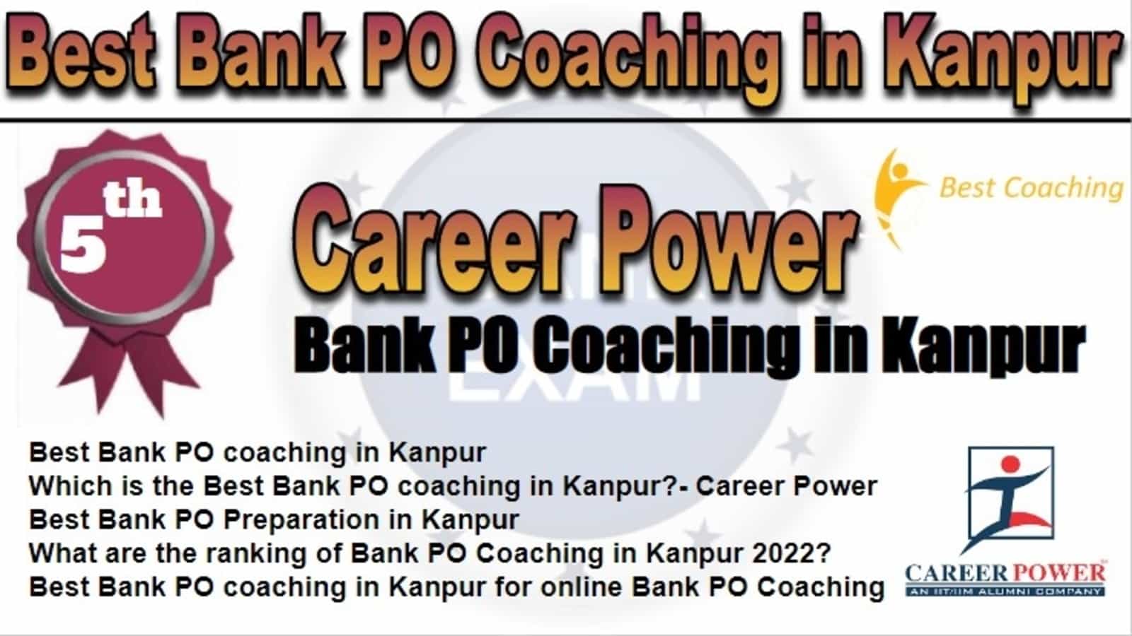 Rank 5 Best Bank PO Coaching in Kanpur
