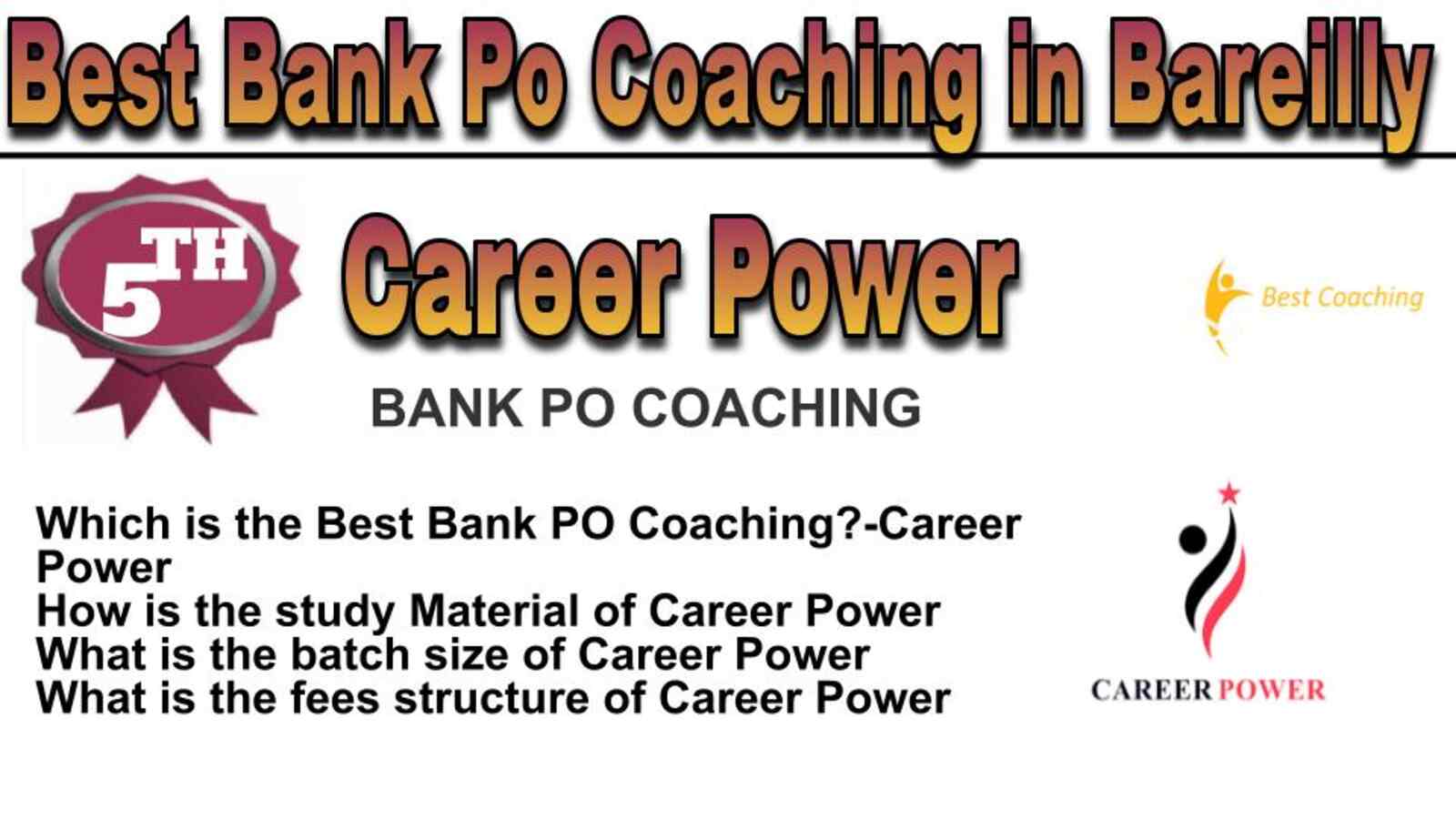 Rank 5 best bank po coaching in Bareilly