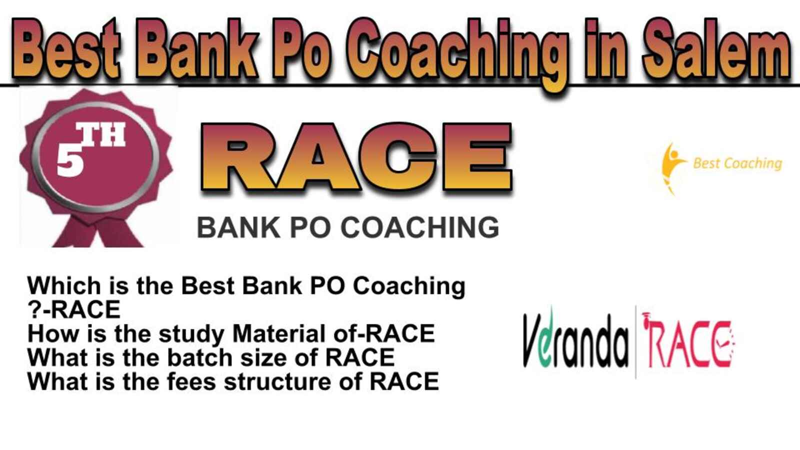Rank 5 best bank po coaching in Salem Rank 5 best bank po coaching in Salem