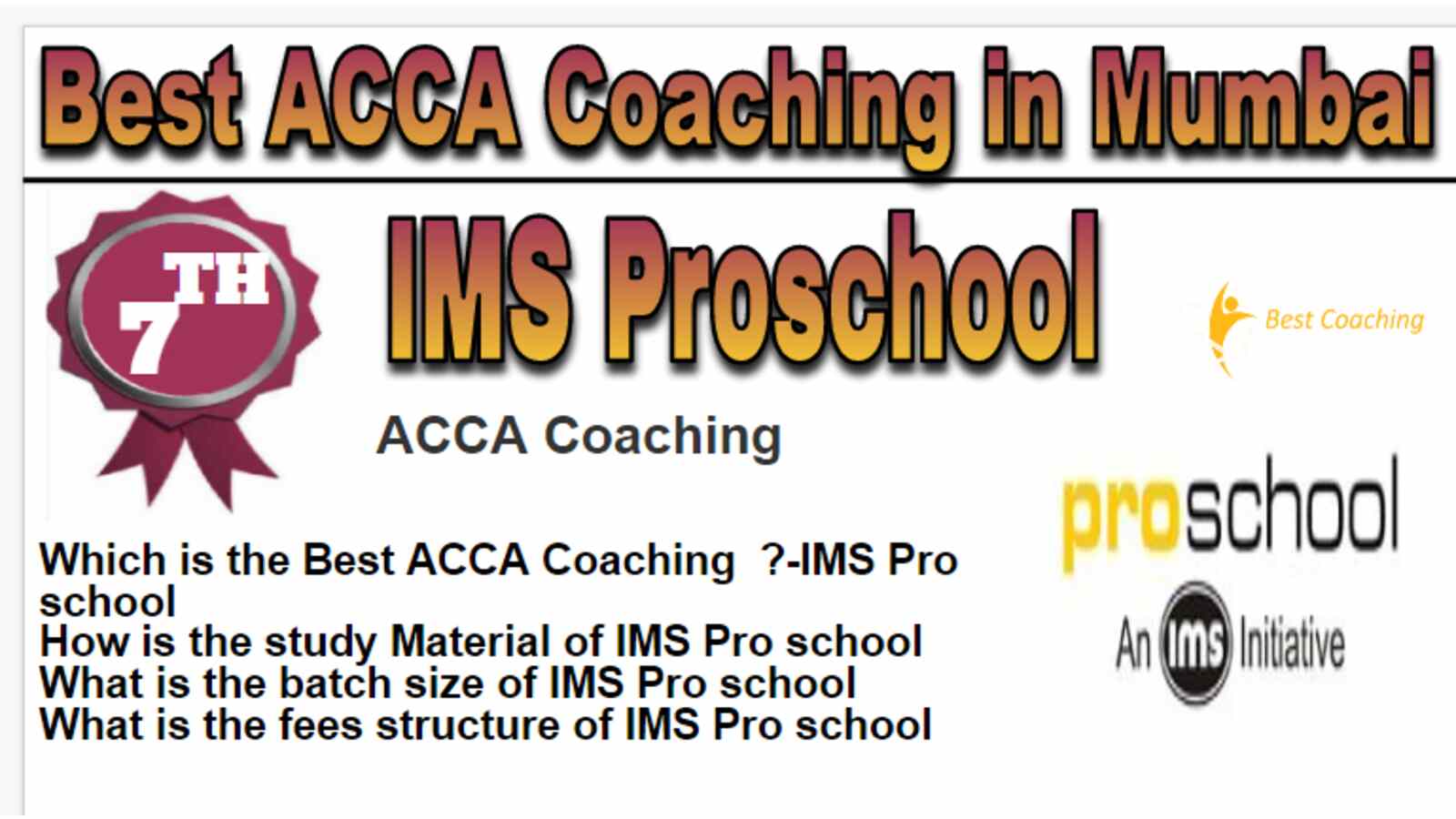 Rank 7 Best ACCA Coaching in Mumbai