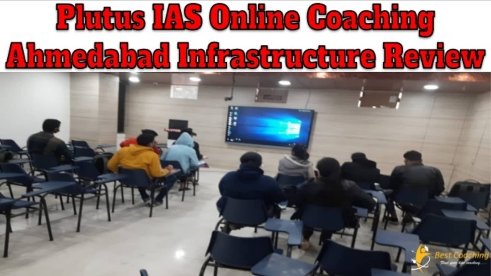 Plutus IAS Online Coaching Ahmedabad Infrastructure Review