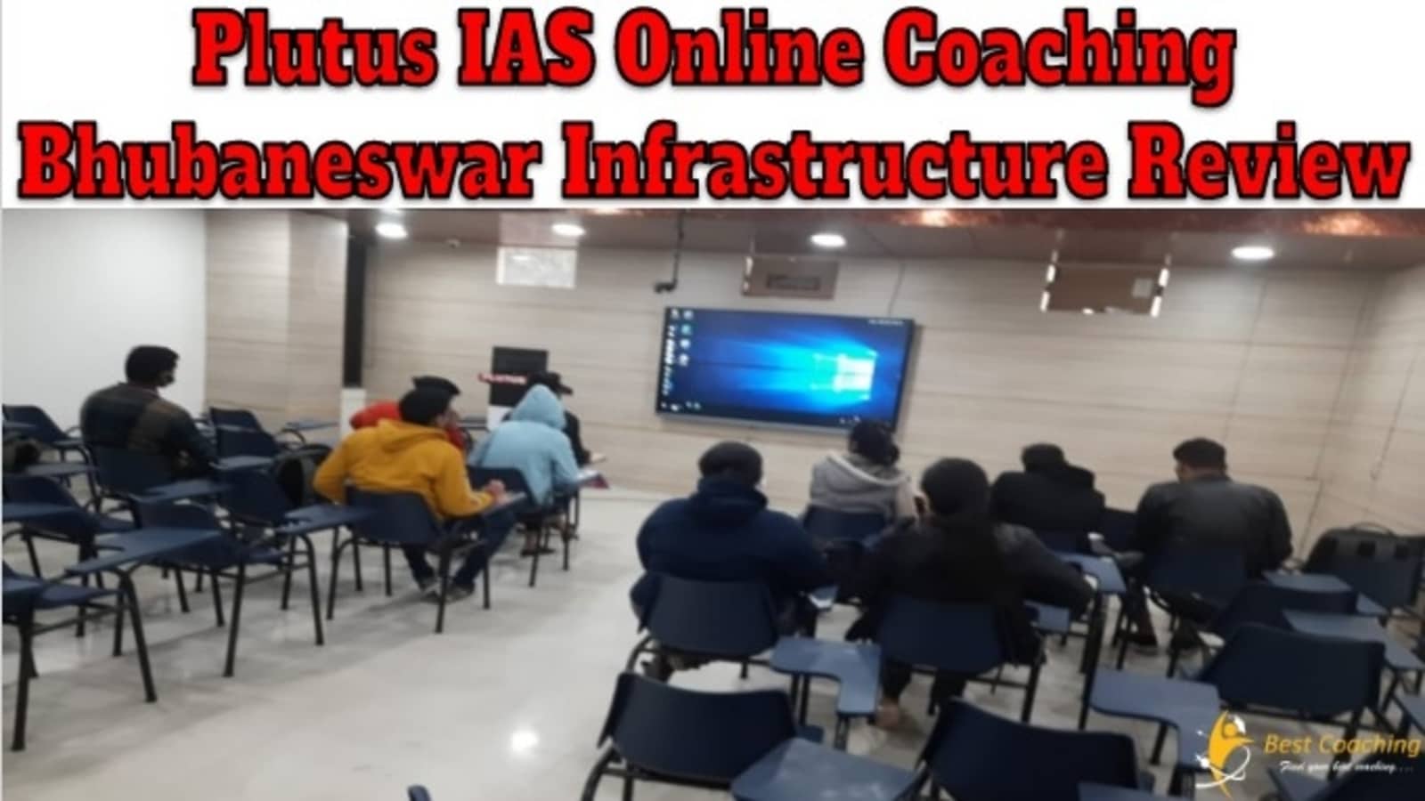 Plutus IAS Online Coaching Bhubaneswar Infrastructure Review