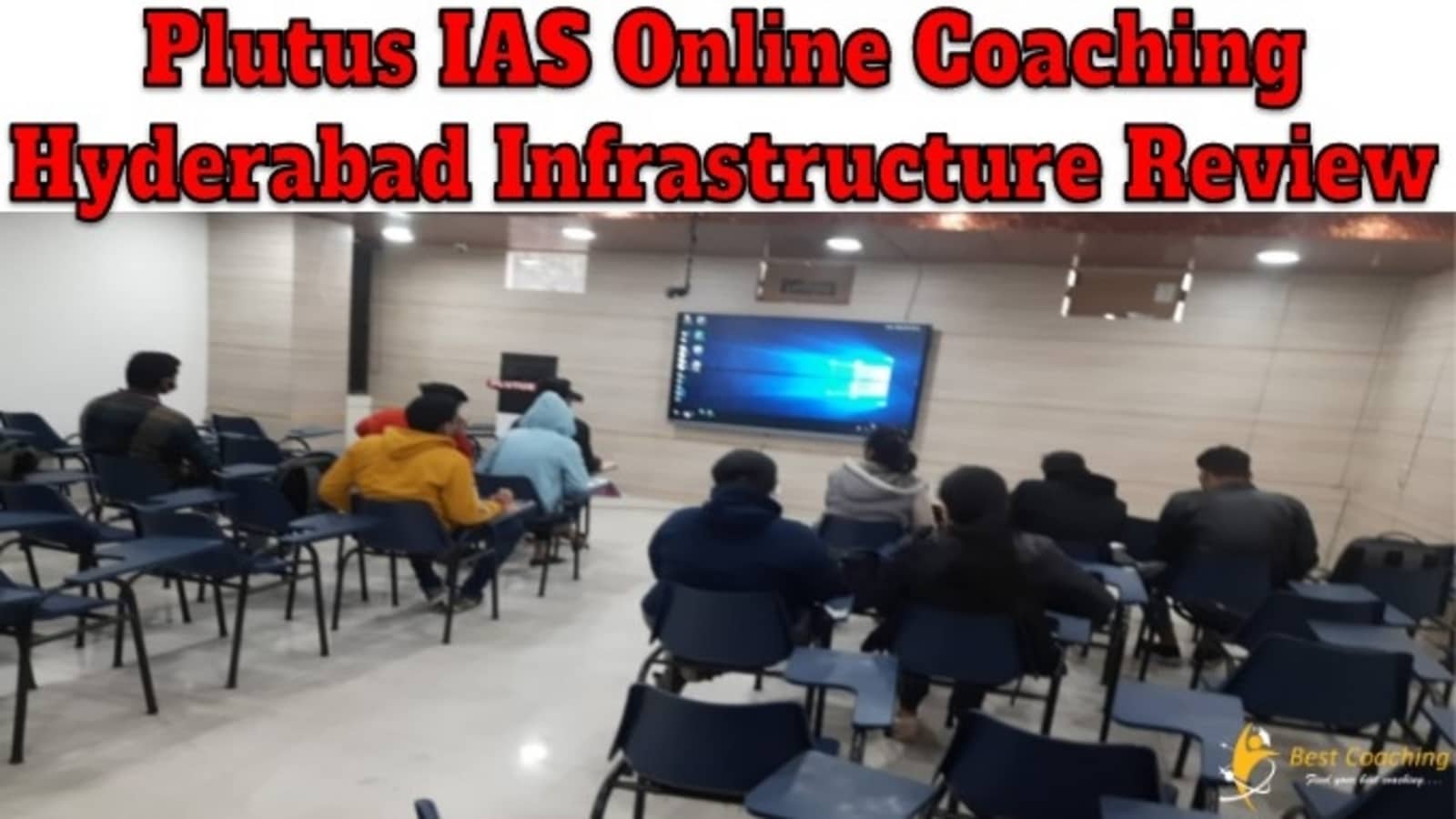 Plutus IAS Online Coaching Hyderabad Infrastructure Review