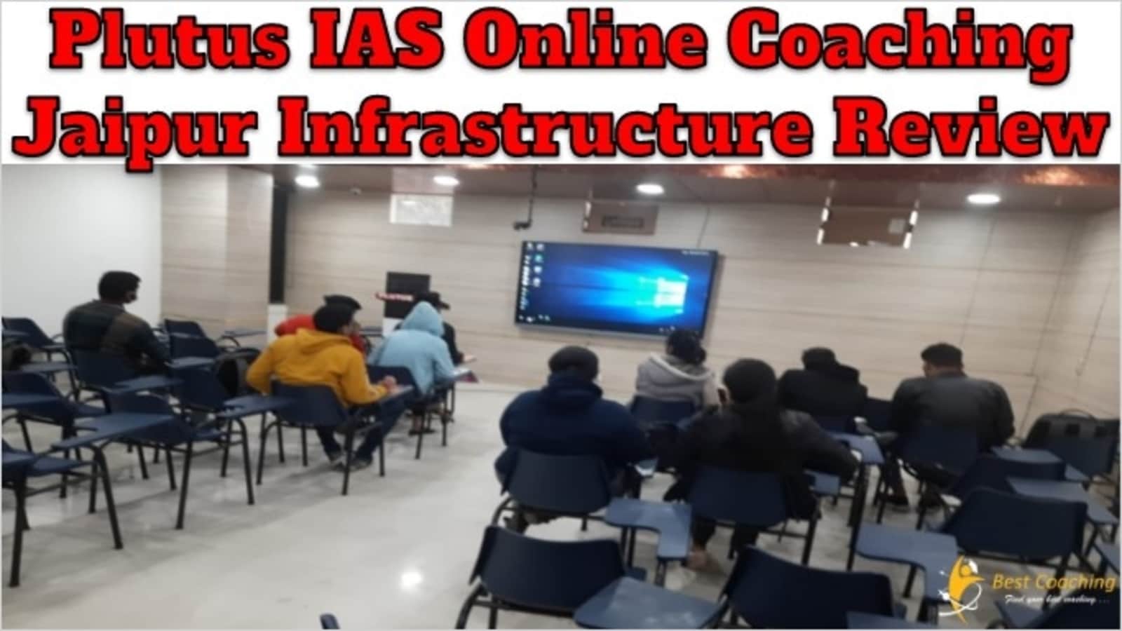 Plutus IAS Online Coaching Jaipur Infrastructure Review