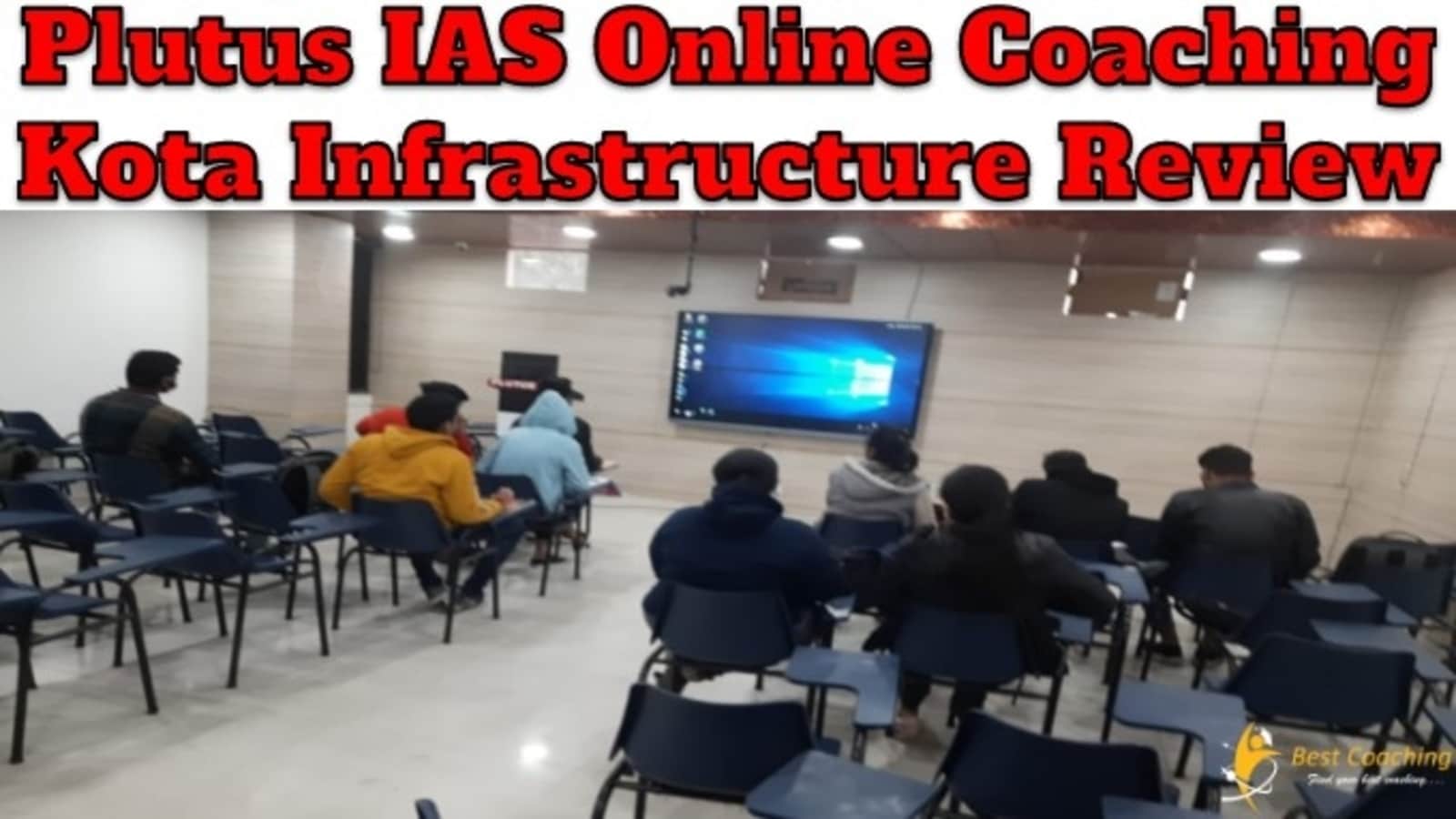 Plutus IAS Online Coaching Kota Infrastructure Review