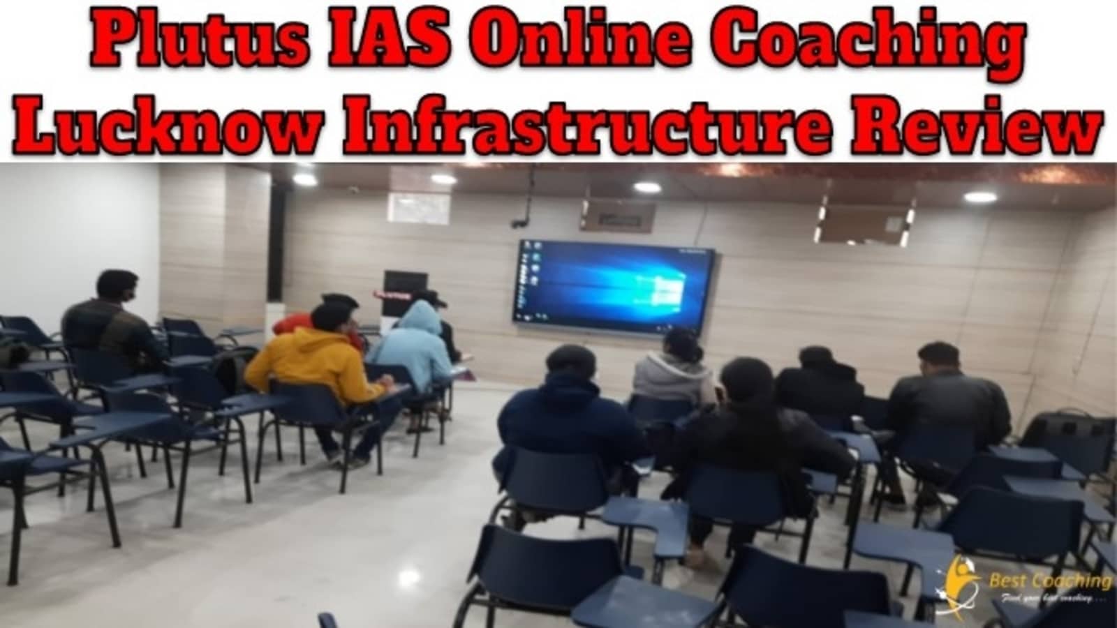 Plutus IAS Online Coaching Lucknow Infrastructure Review