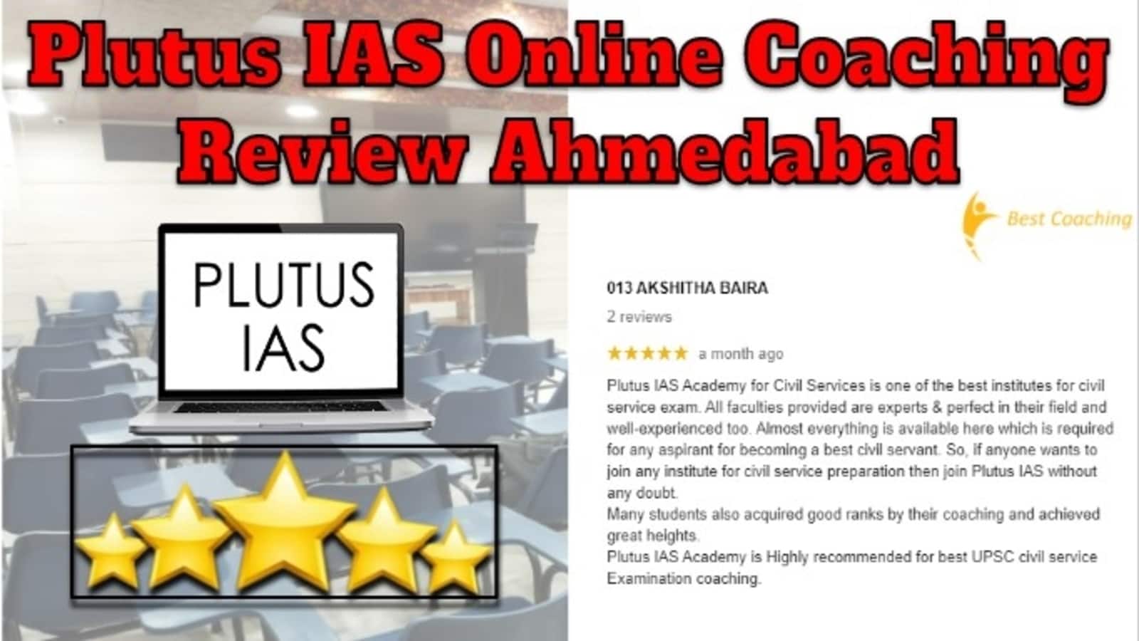 Plutus IAS Online Coaching Review Ahmedabad