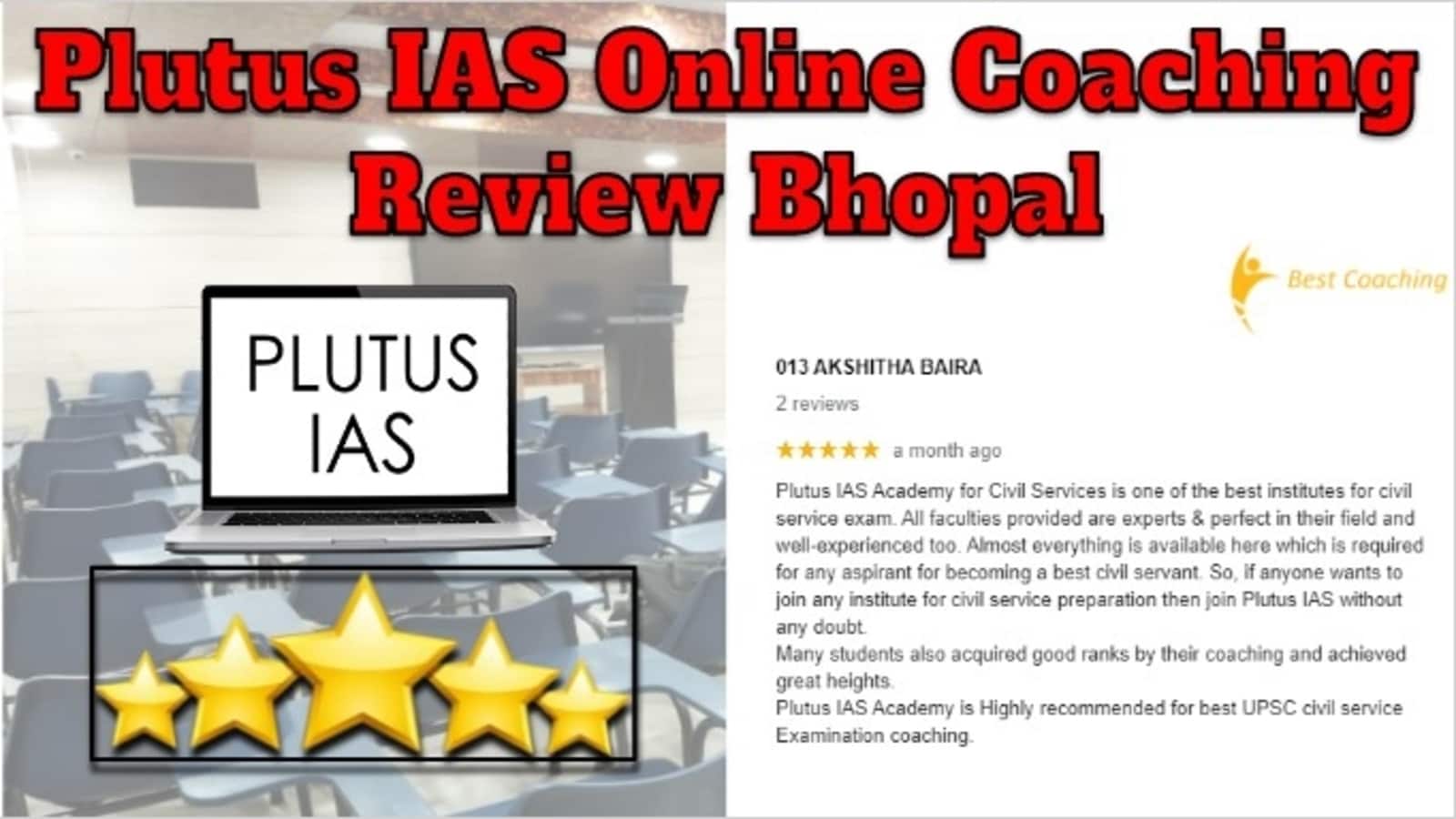 Plutus IAS Online Coaching Review Bhopal
