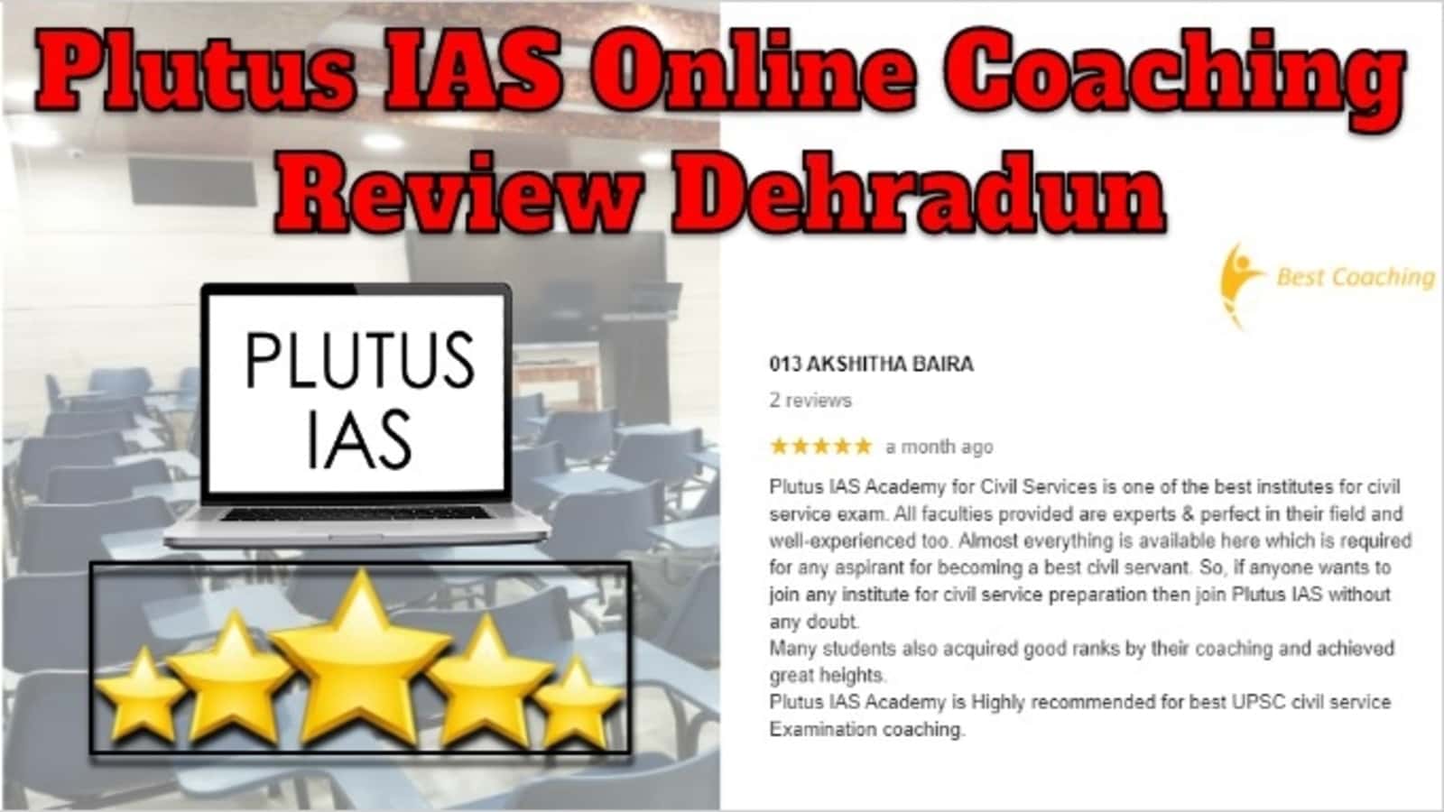 Plutus IAS Online Coaching Review Dehradun