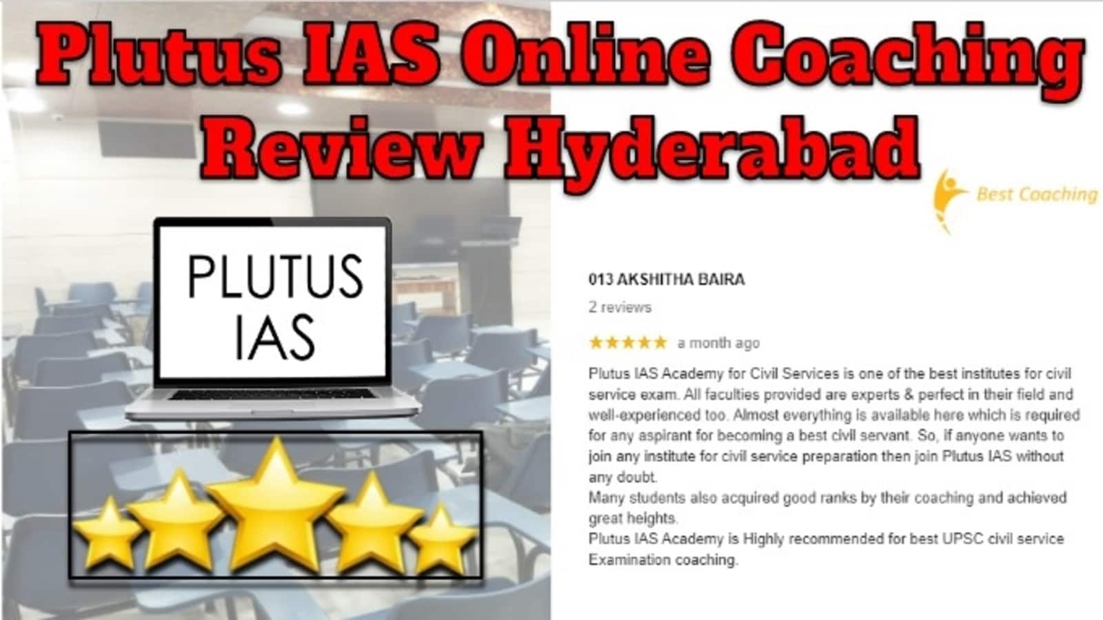 Plutus IAS Online Coaching Review Hyderabad