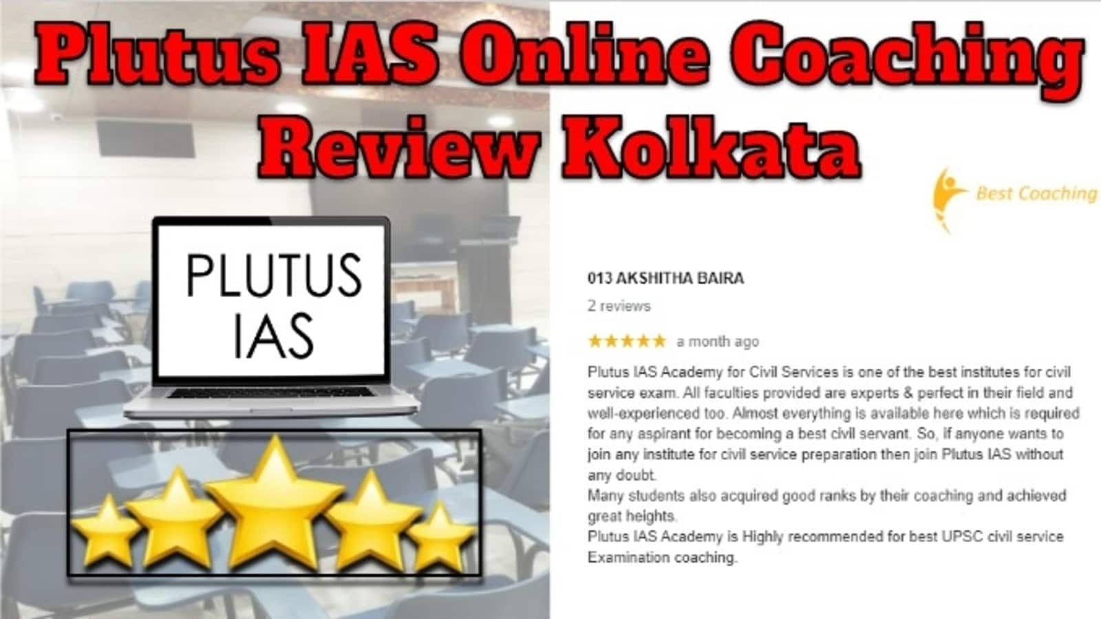Plutus IAS Online Coaching Review Kolkata