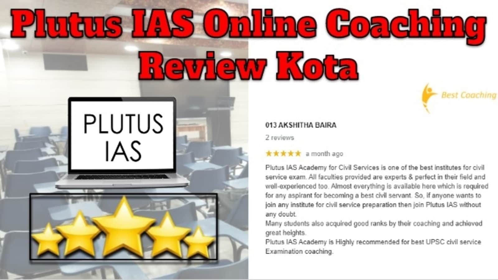 Plutus IAS Online Coaching Review Kota