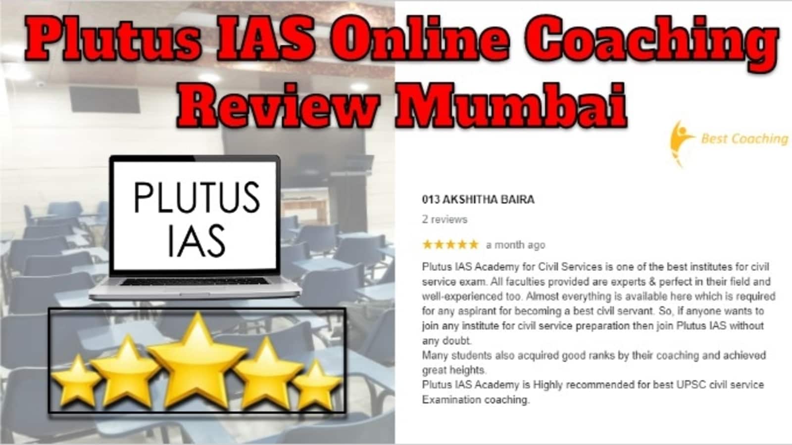 Plutus IAS Online Coaching Review Mumbai