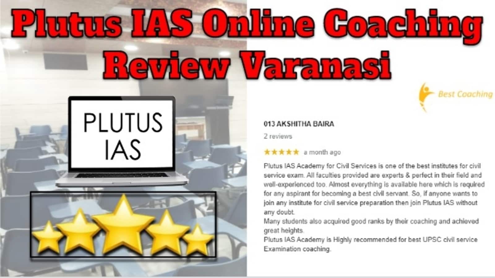Plutus IAS Online Coaching Review Varanasi