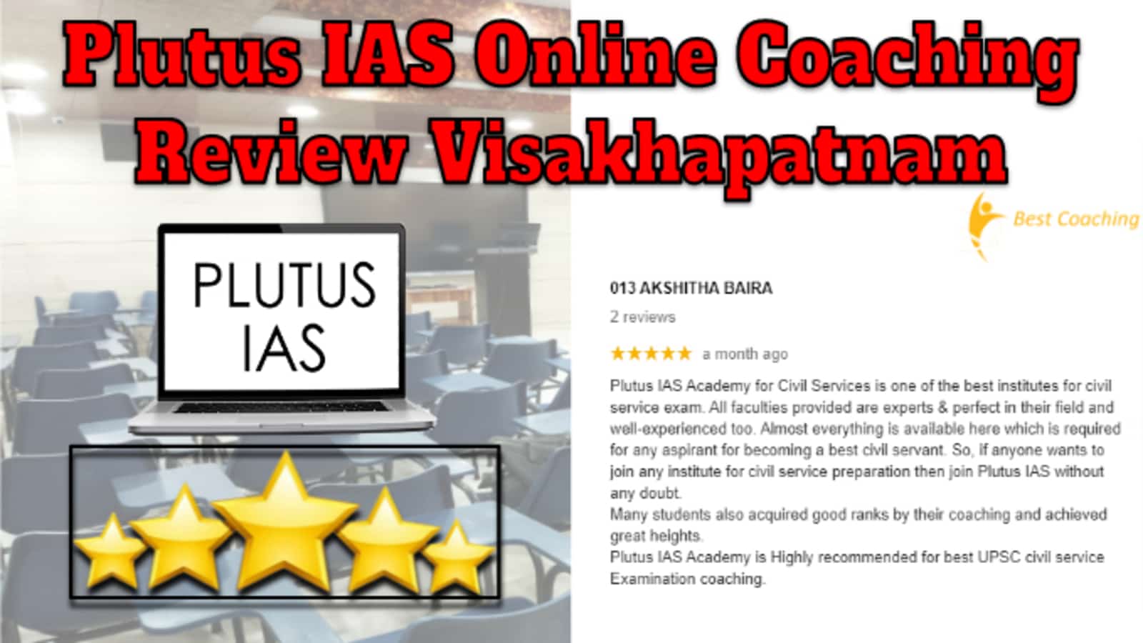 Plutus IAS Online Coaching Review Visakhapatnam