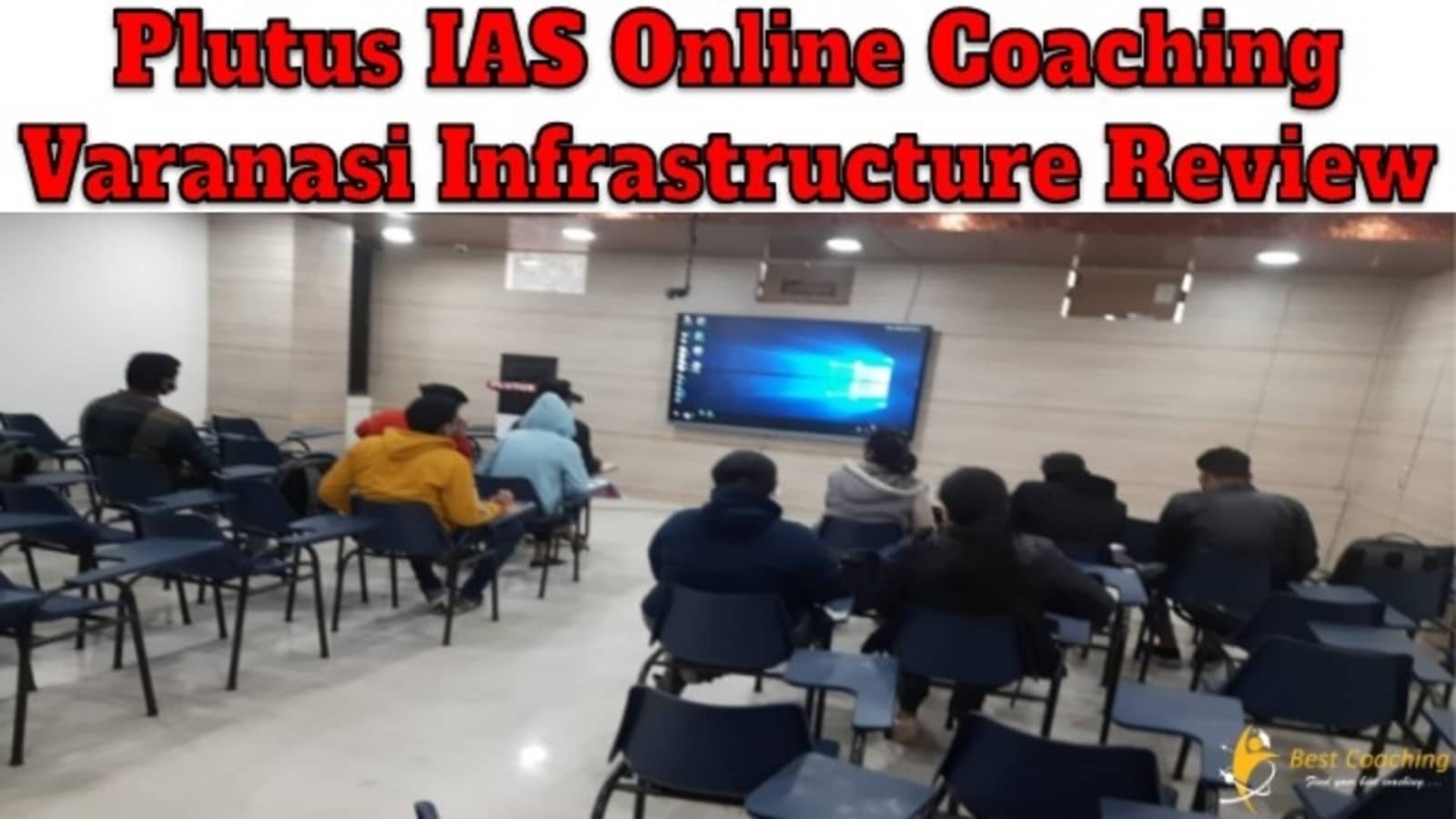 Plutus IAS Online Coaching Varanasi Infrastructure Review