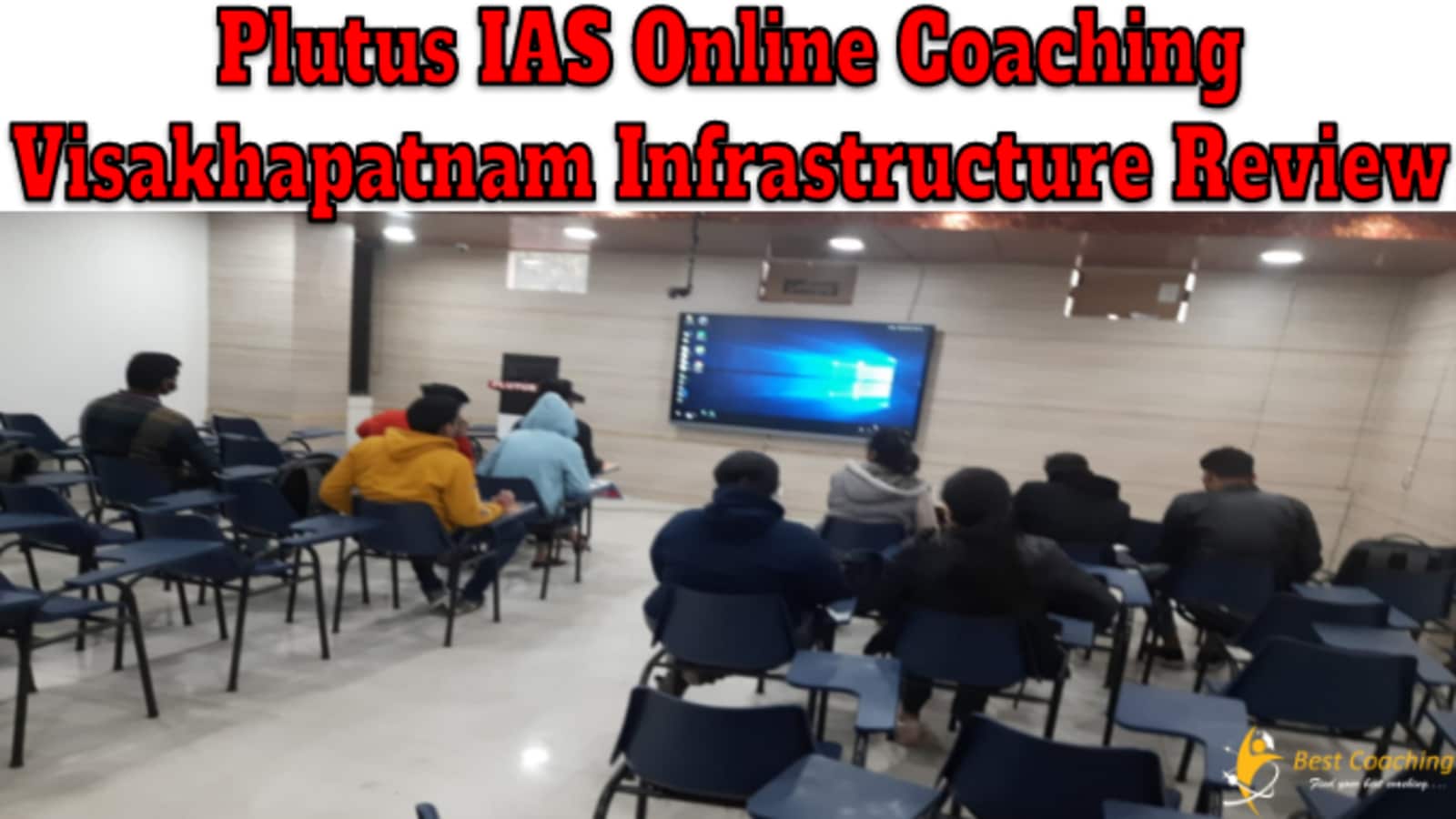Plutus IAS Online Coaching Visakhapatnam Infrastructure Review