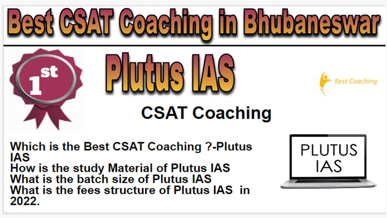 Rank 1 Best CSAT Coaching in Bhubaneswar
