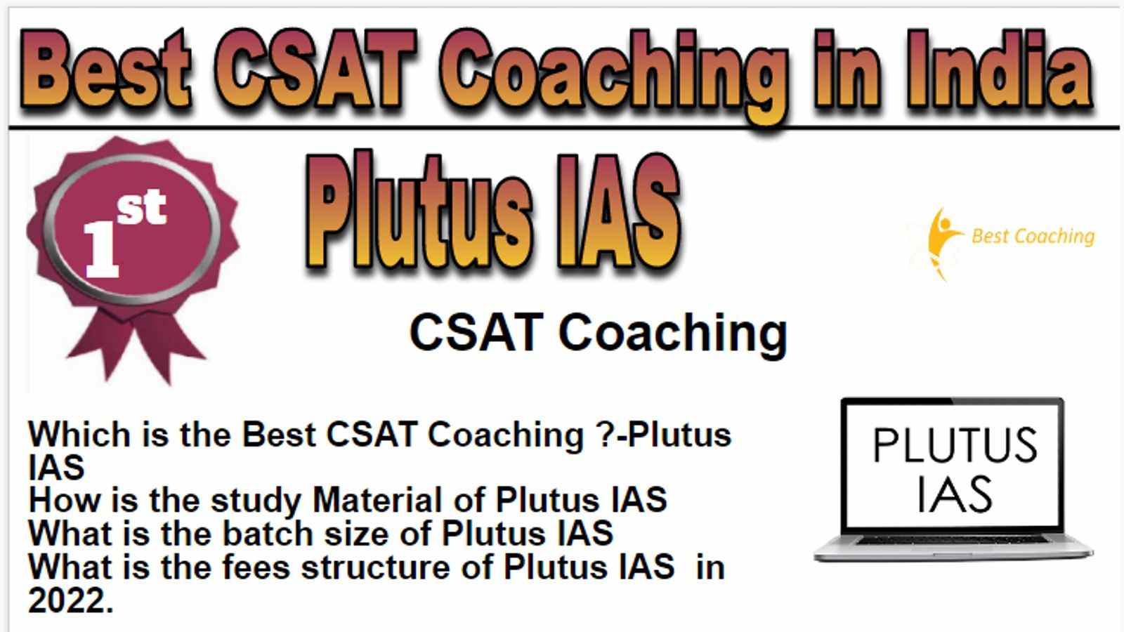 Rank 1 Best CSAT Coaching in India