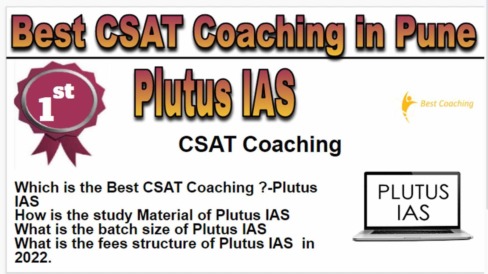 Rank 1 Best CSAT Coaching in Pune